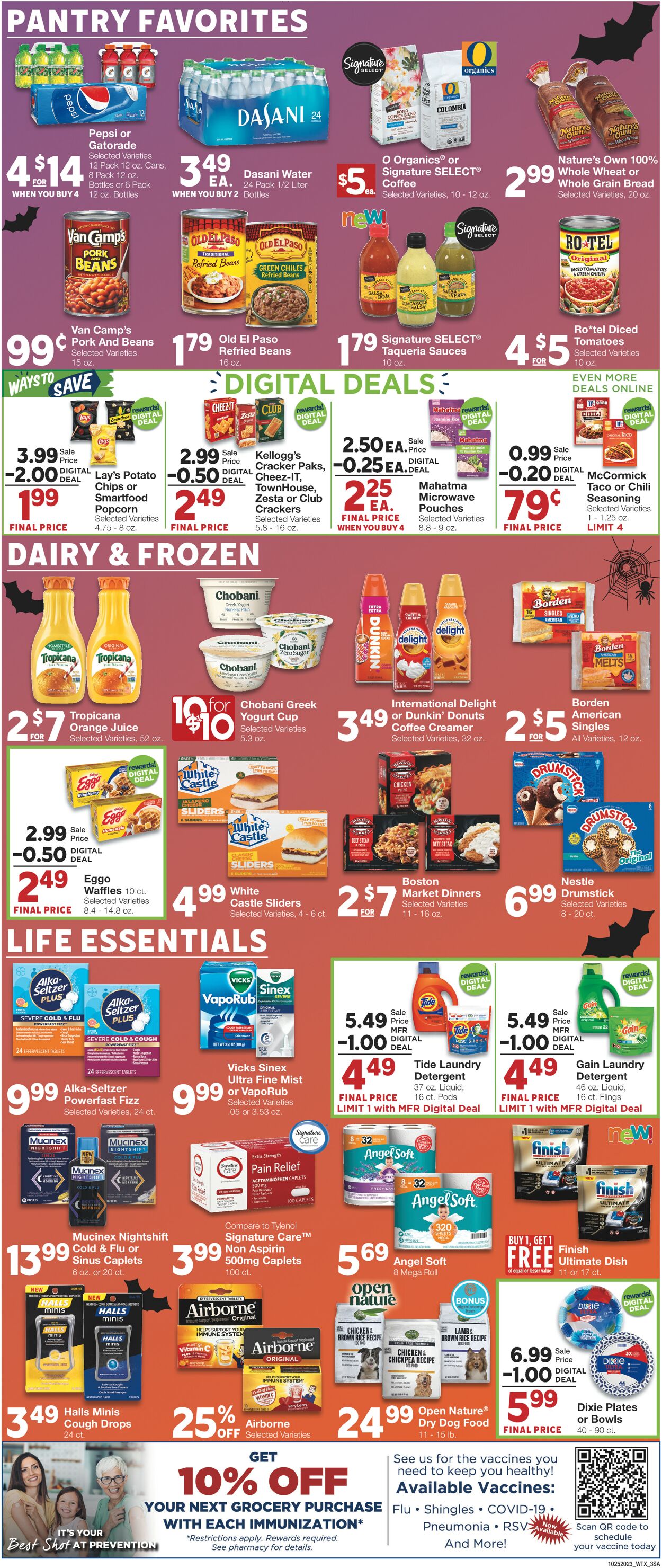 United Supermarkets Weekly Ad Circular - valid 10/25-10/31/2023 (Page 3)