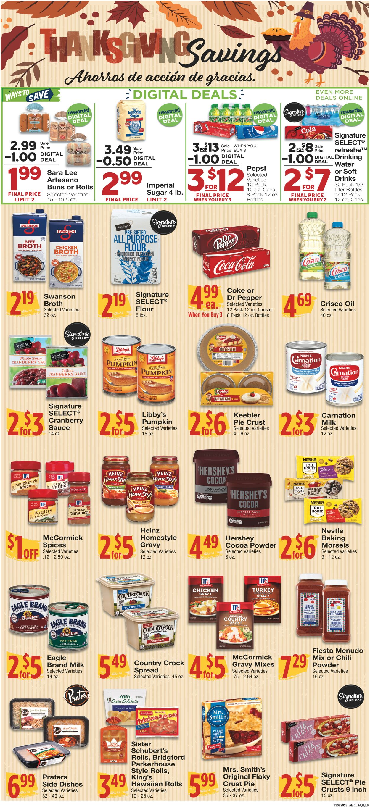 United Supermarkets Weekly Ad Circular - valid 11/08-11/14/2023 (Page 3)