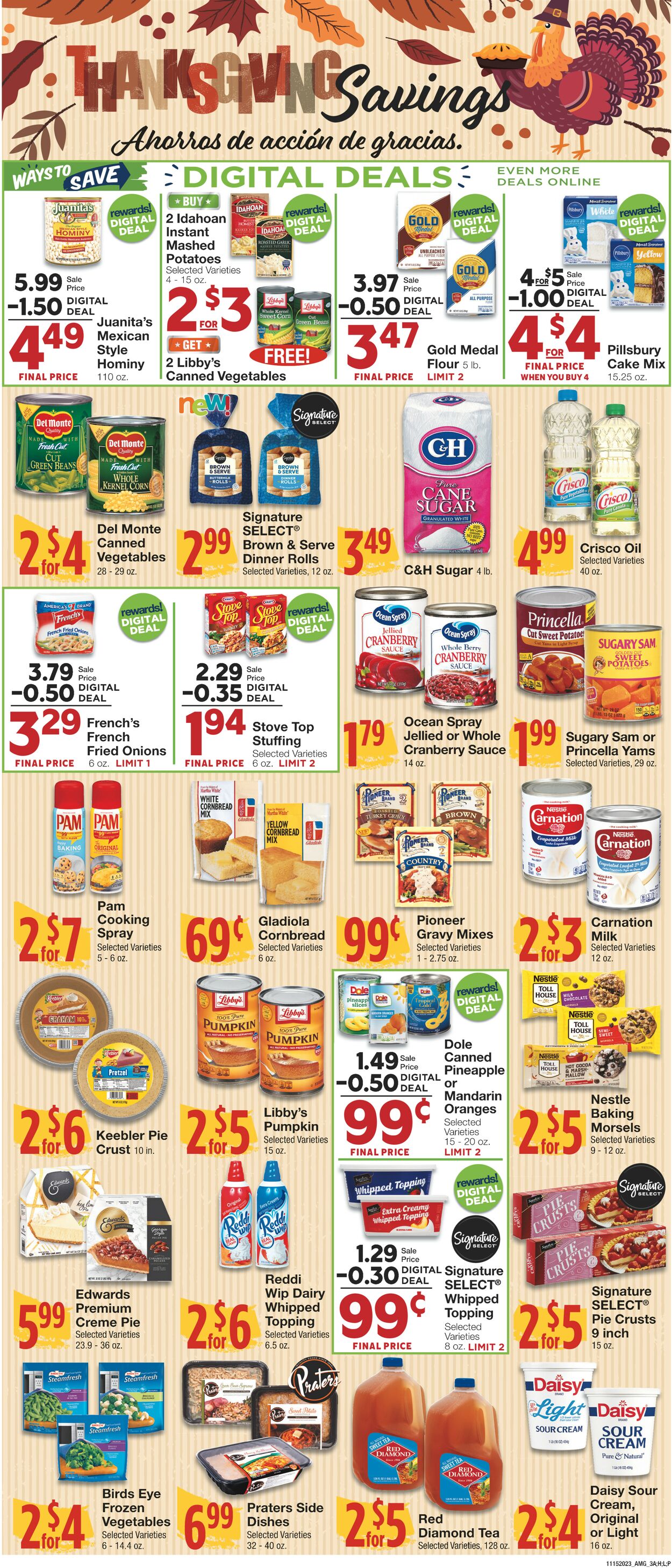 United Supermarkets Weekly Ad Circular - valid 11/15-11/22/2023 (Page 3)