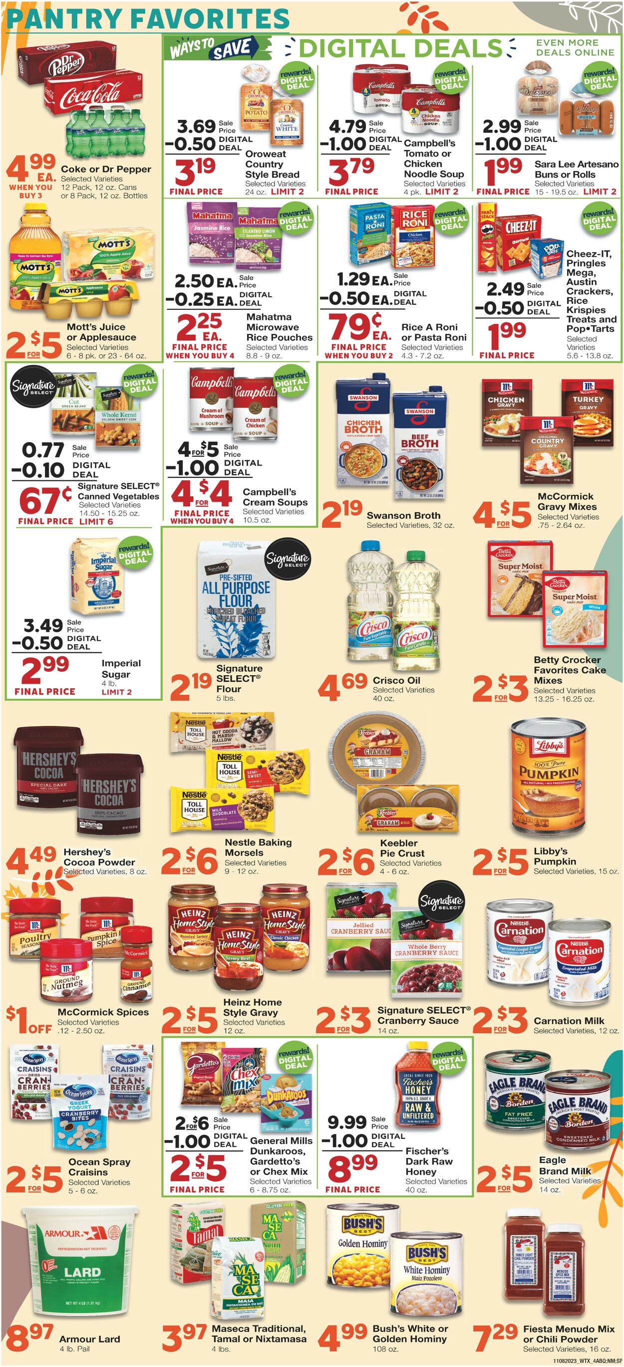 United Supermarkets Weekly Ad Circular - valid 11/08-11/14/2023 (Page 4)