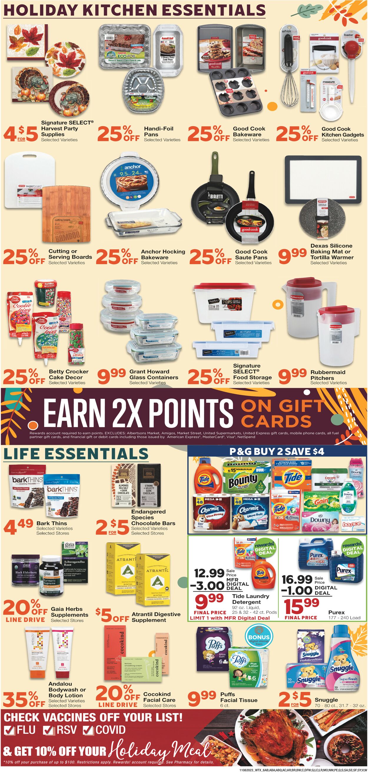 United Supermarkets Weekly Ad Circular - valid 11/08-11/14/2023 (Page 6)