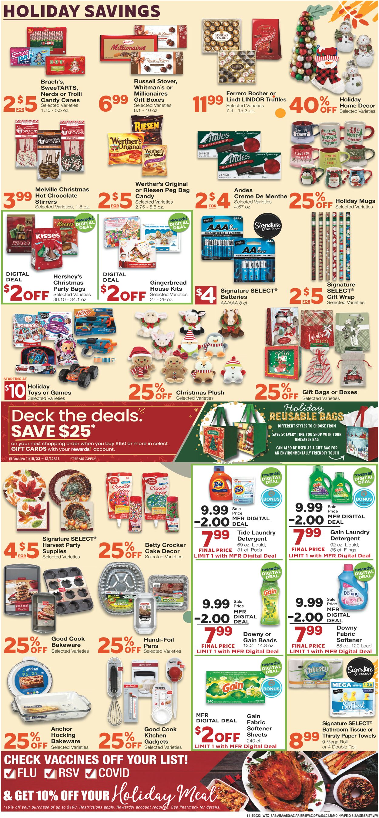 United Supermarkets Weekly Ad Circular - valid 11/15-11/22/2023 (Page 8)