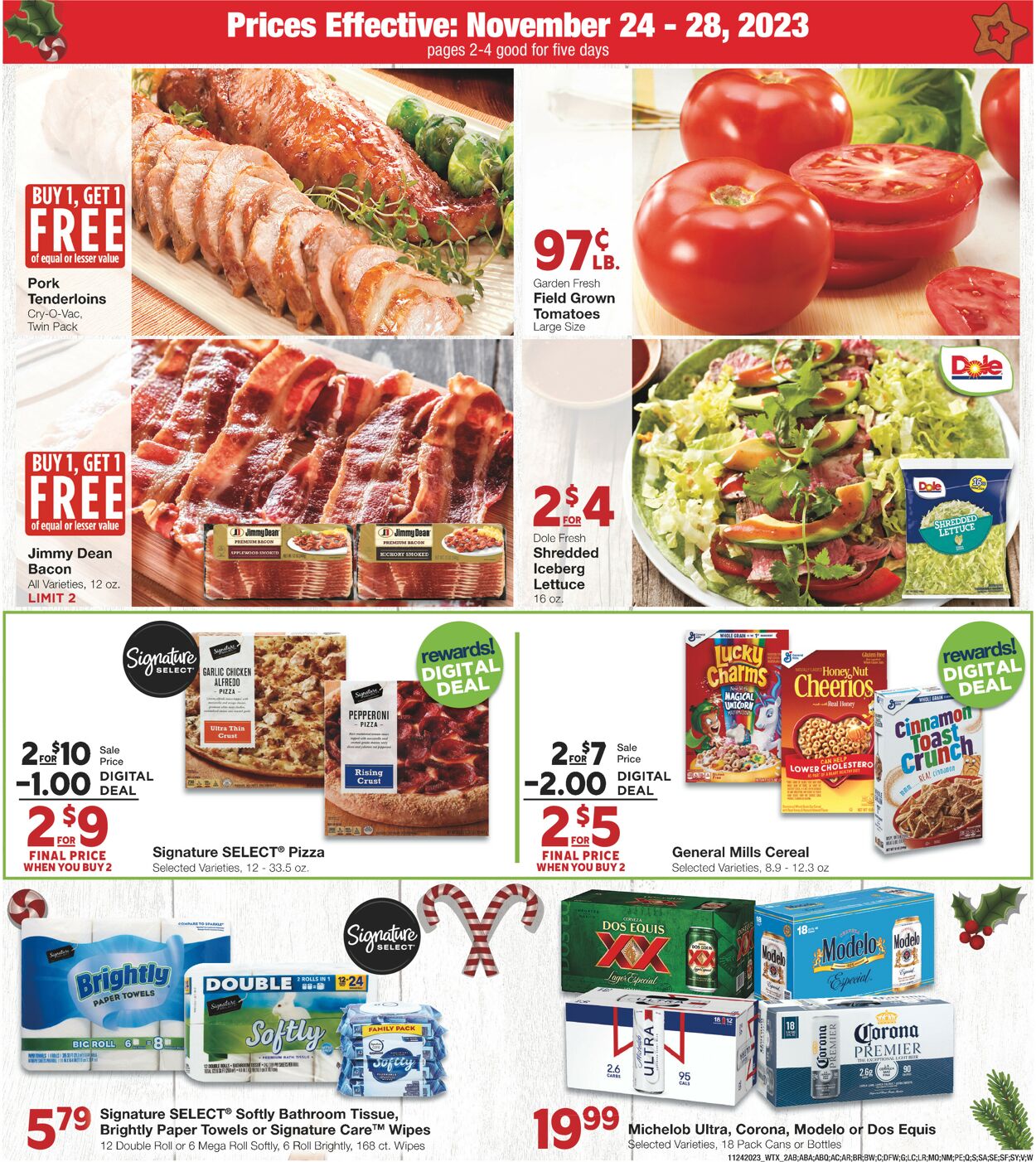 United Supermarkets Weekly Ad Circular - valid 11/24-11/28/2023 (Page 2)