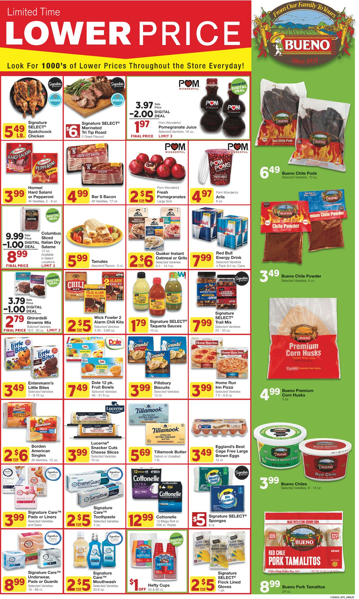 United Supermarkets Weekly Ad Circular - valid 11/28-12/05/2023 (Page 2)