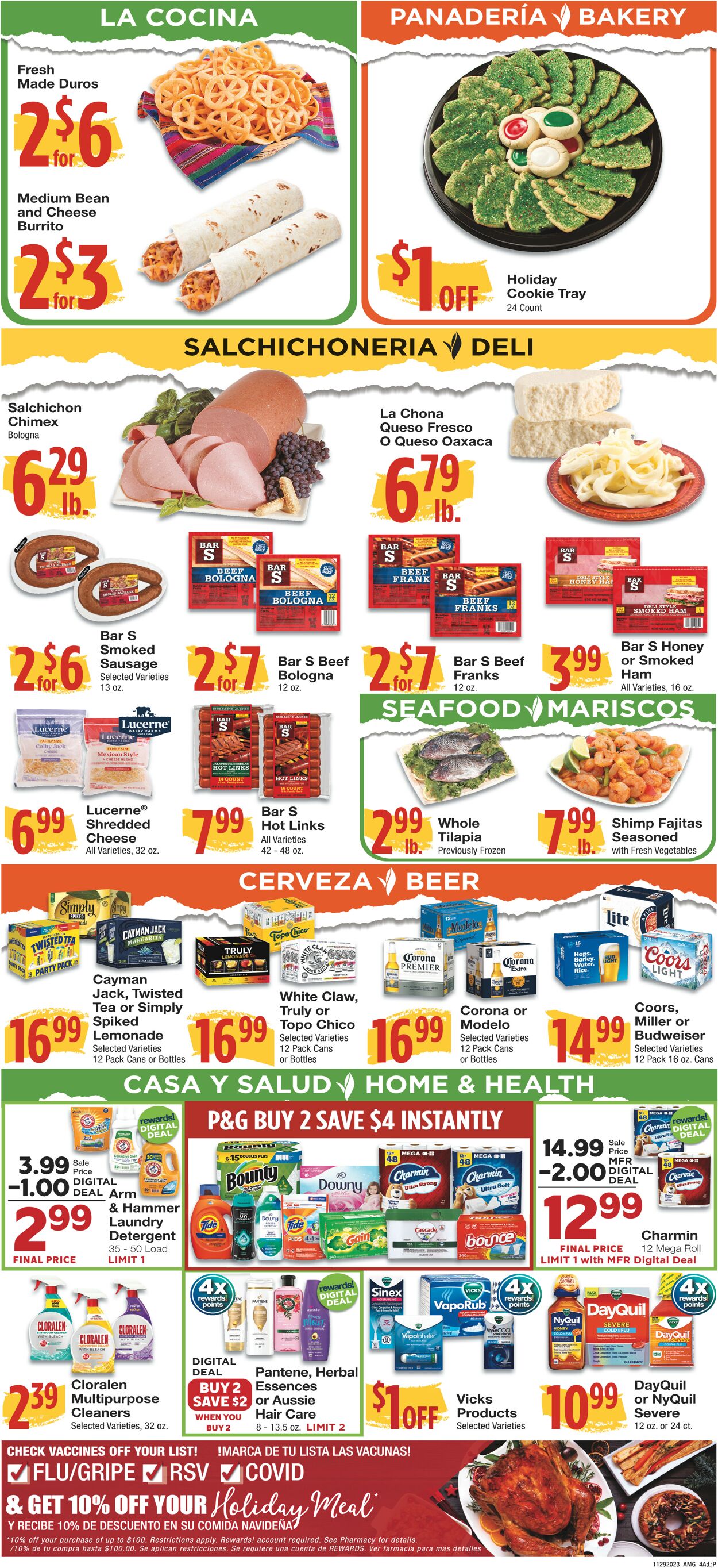 United Supermarkets Weekly Ad Circular - valid 11/28-12/05/2023 (Page 4)