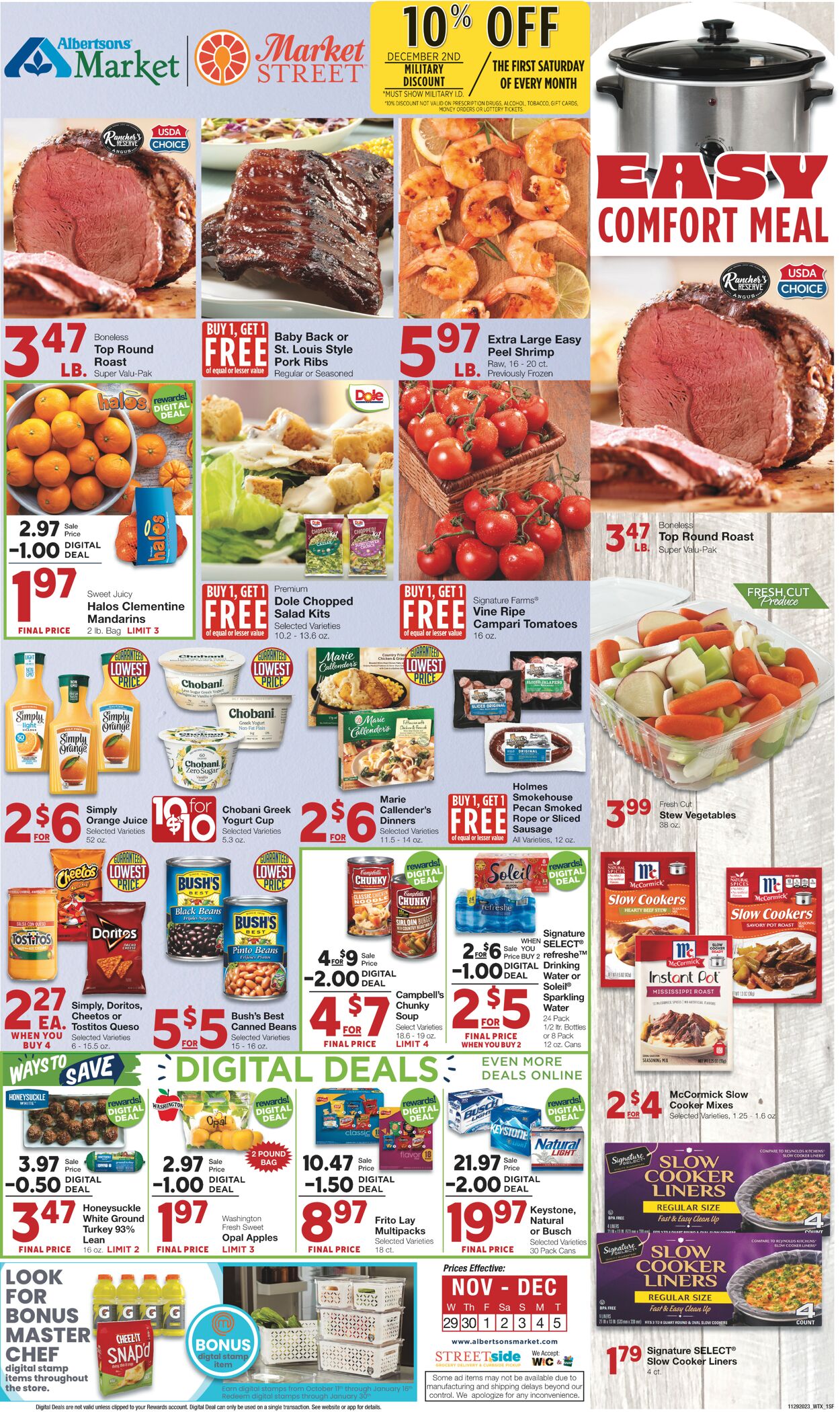 United Supermarkets Weekly Ad Circular - valid 11/28-12/05/2023