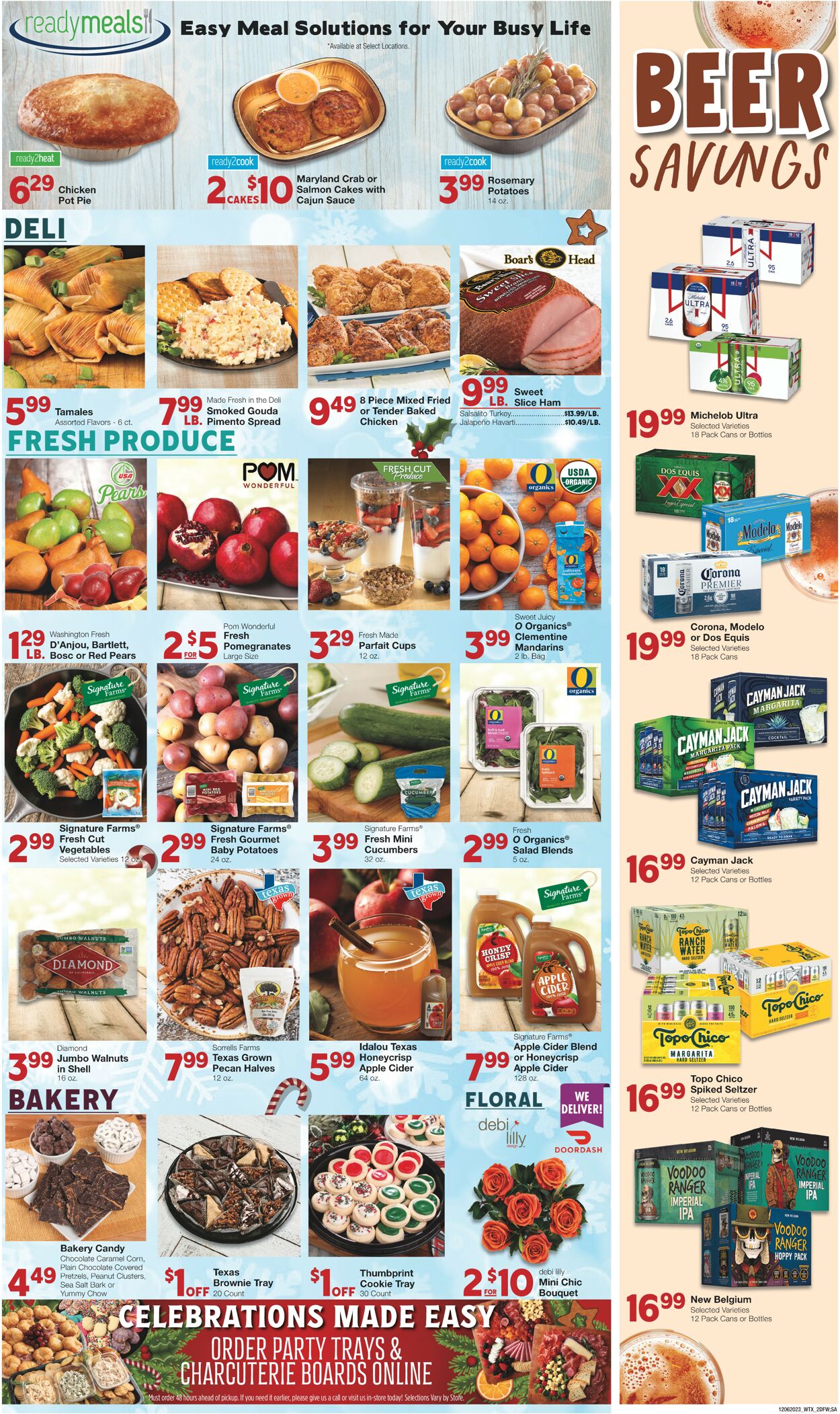 United Supermarkets Weekly Ad Circular - valid 12/06-12/12/2023 (Page 2)