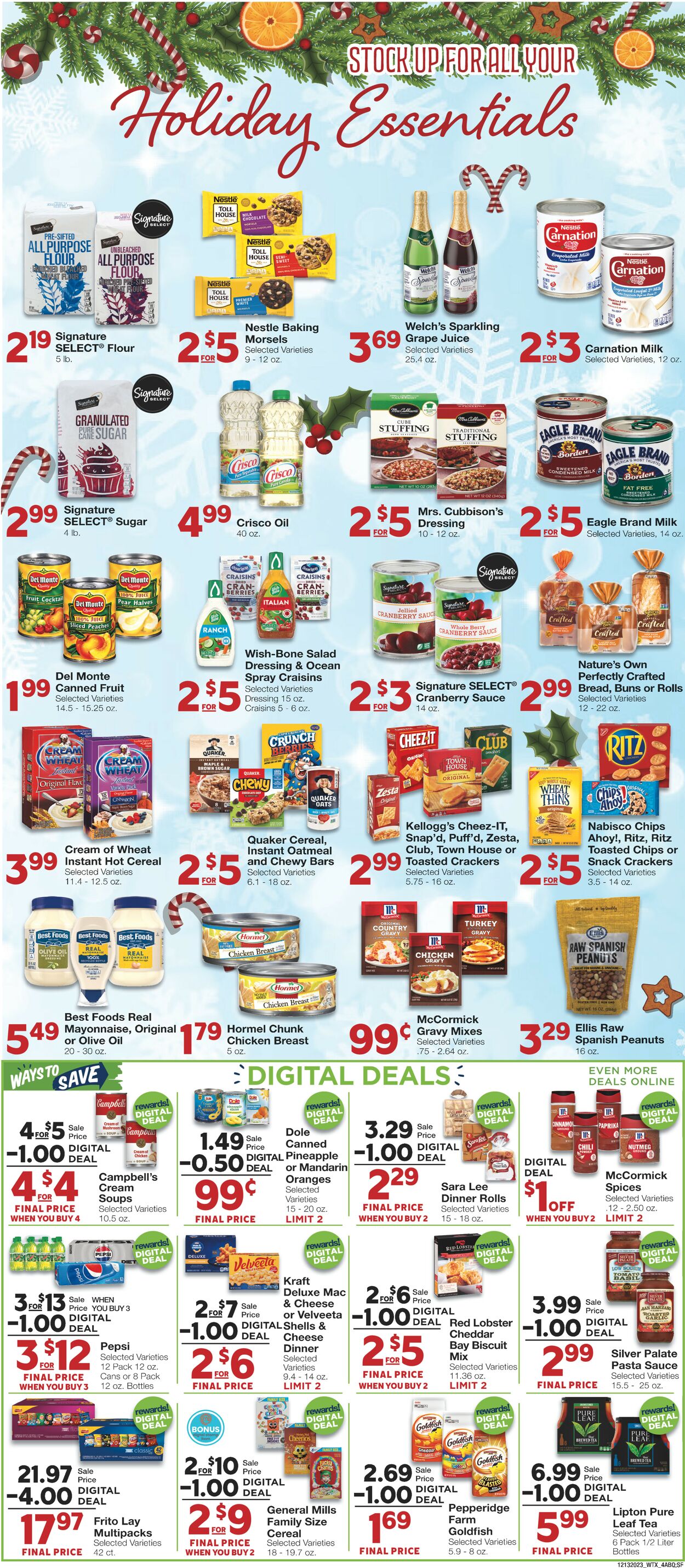 United Supermarkets Weekly Ad Circular - valid 12/13-12/19/2023 (Page 4)