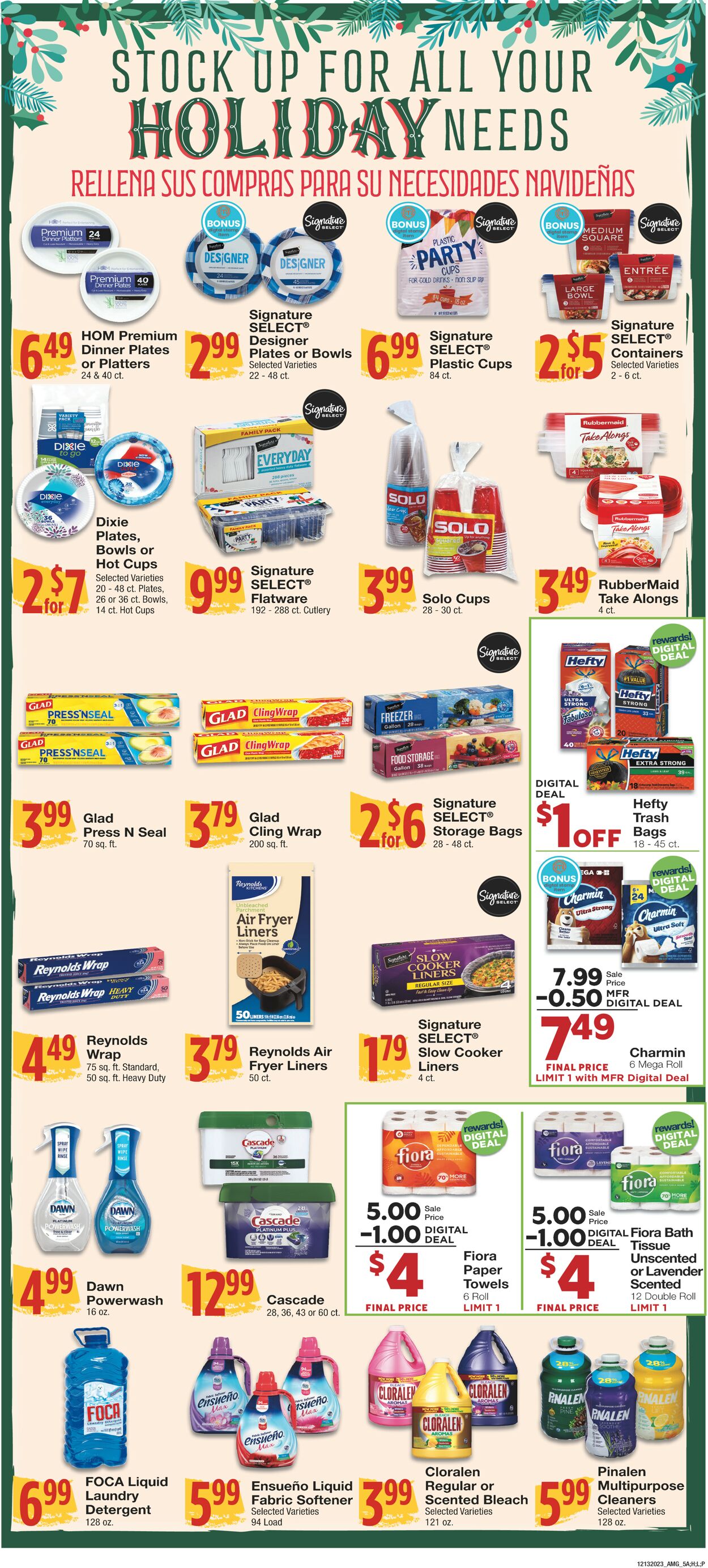 United Supermarkets Weekly Ad Circular - valid 12/13-12/19/2023 (Page 5)