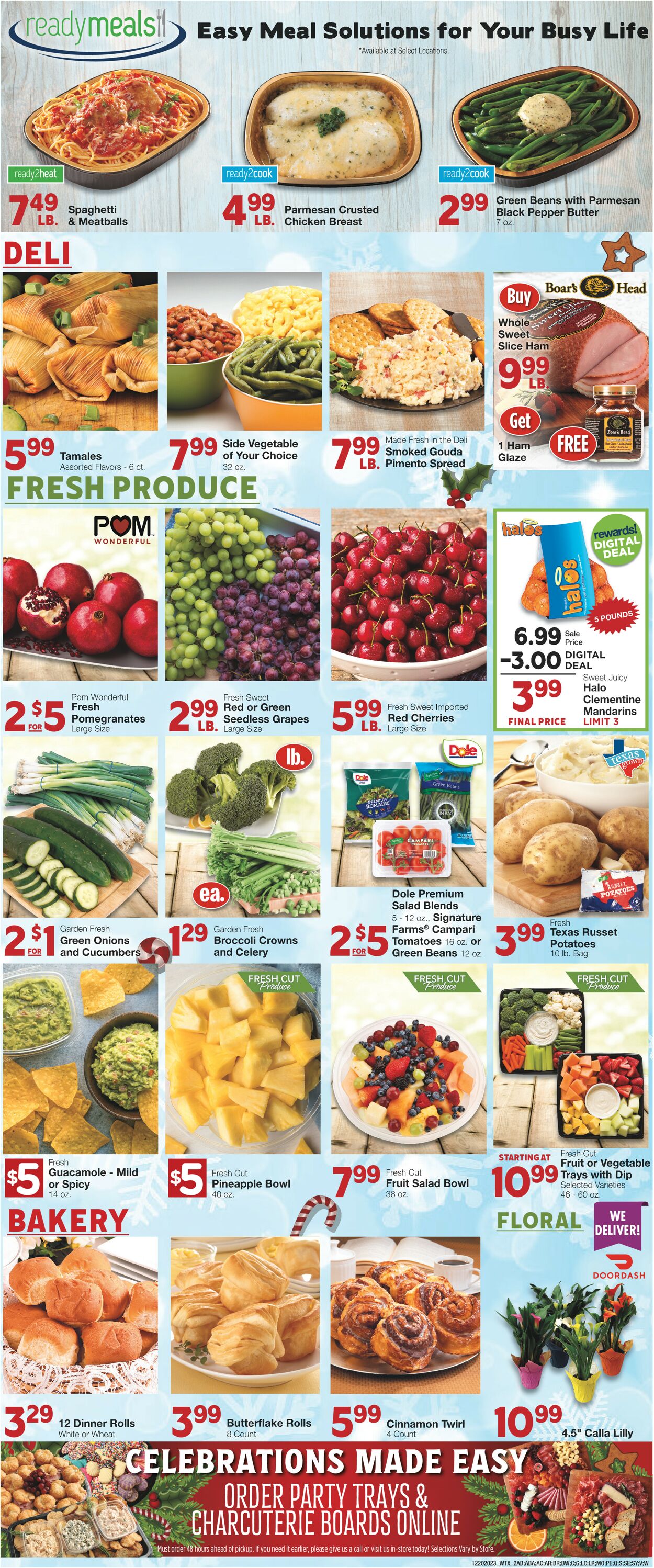 United Supermarkets Weekly Ad Circular - valid 12/20-12/24/2023 (Page 2)