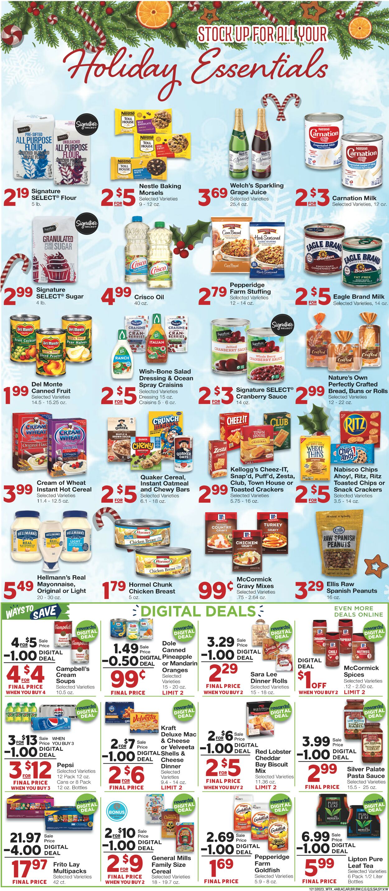 United Supermarkets Weekly Ad Circular - valid 12/13-12/19/2023 (Page 4)