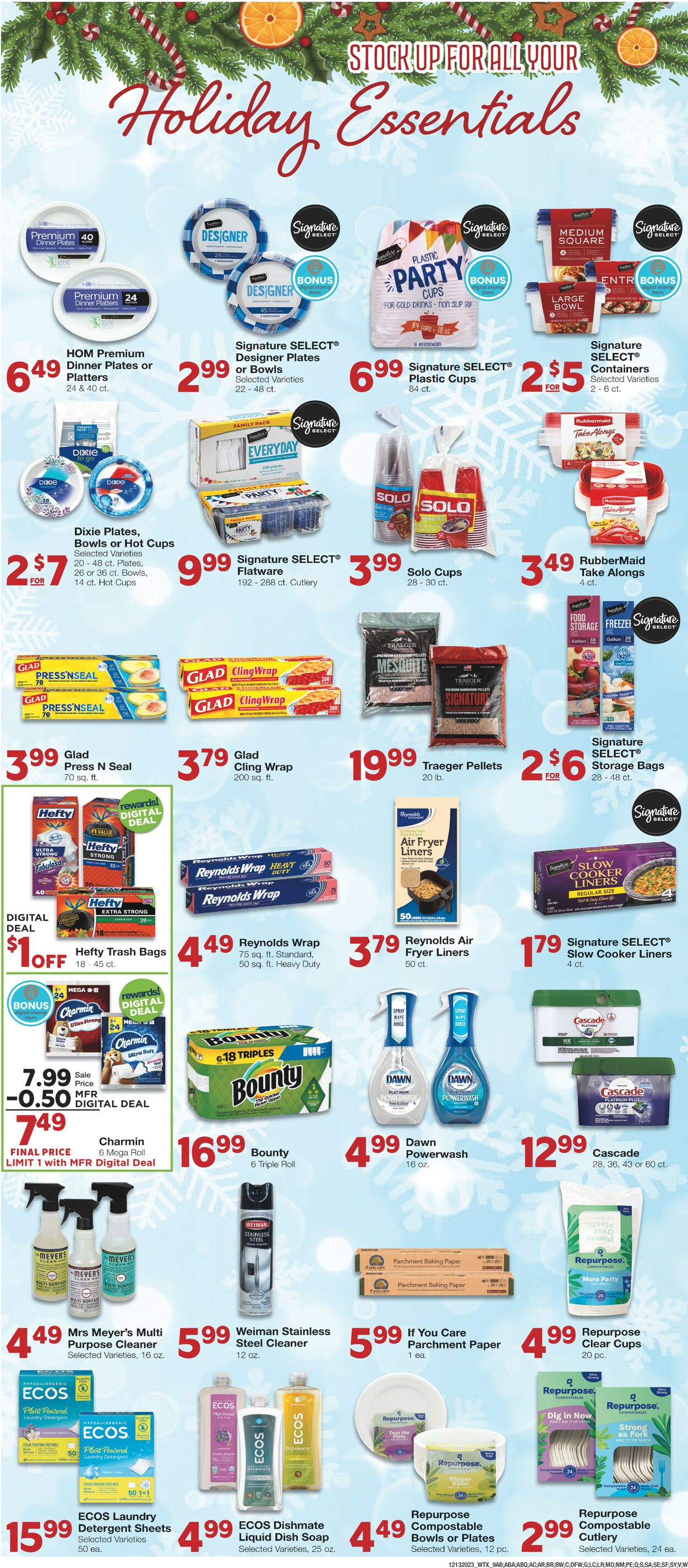 United Supermarkets Weekly Ad Circular - valid 12/13-12/19/2023 (Page 9)