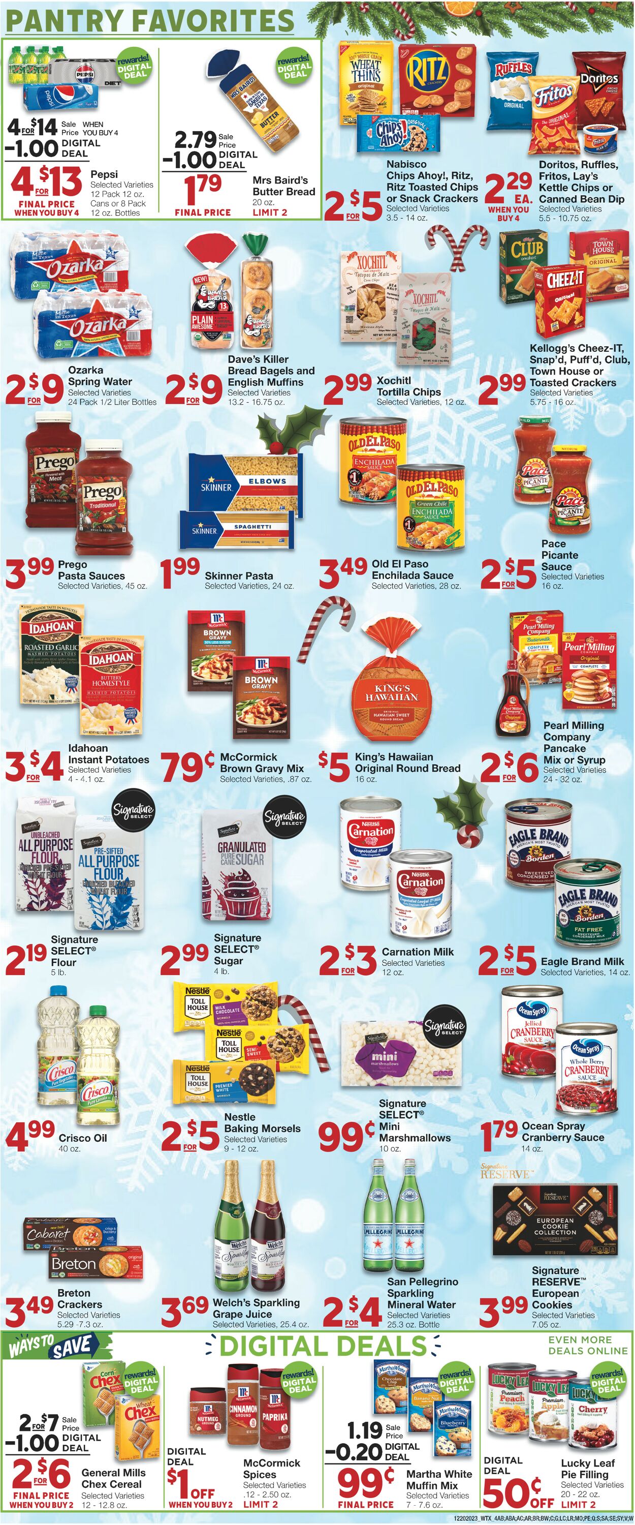 United Supermarkets Weekly Ad Circular - valid 12/20-12/24/2023 (Page 4)