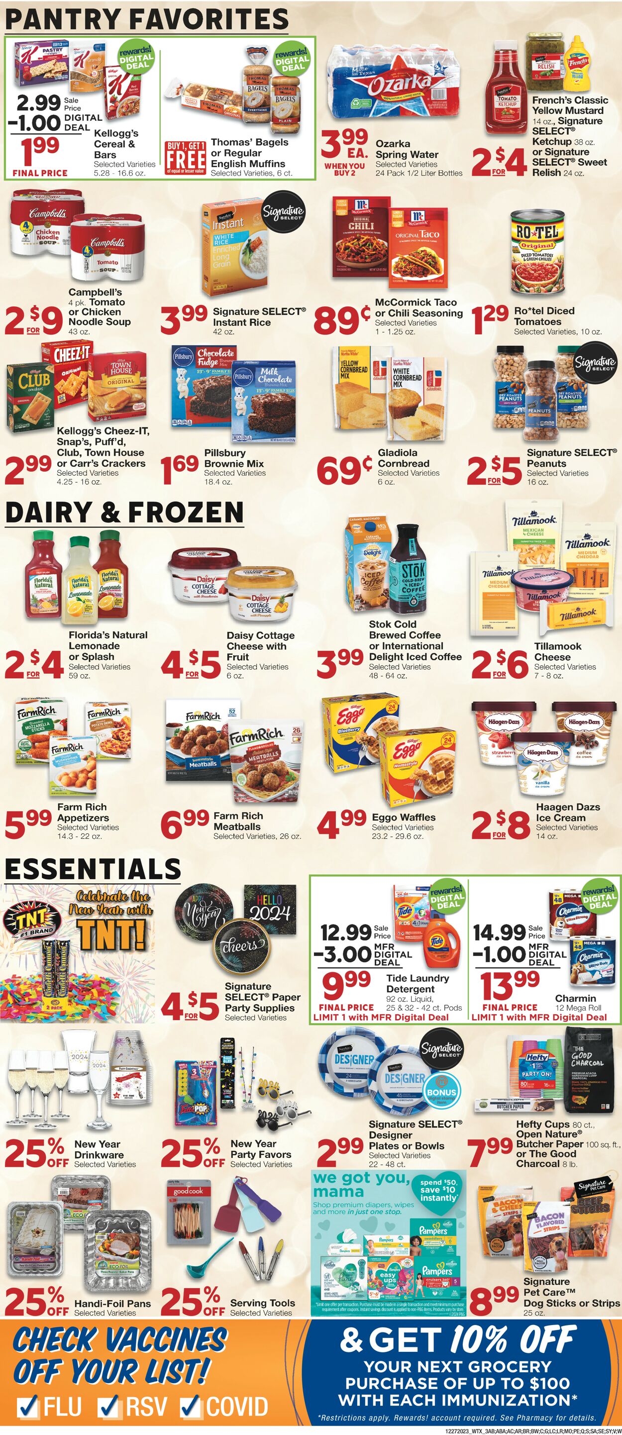 United Supermarkets Weekly Ad Circular - valid 12/27-01/02/2024 (Page 3)