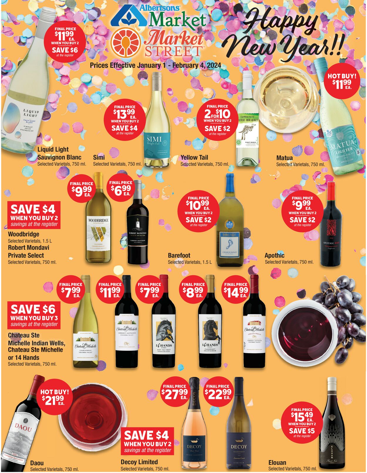 United Supermarkets Weekly Ad Circular - valid 01/01-02/04/2024 (Page 2)