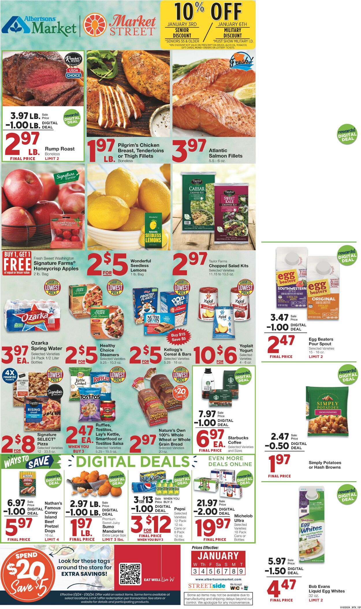 United Supermarkets Weekly Ad Circular - valid 01/02-01/09/2024