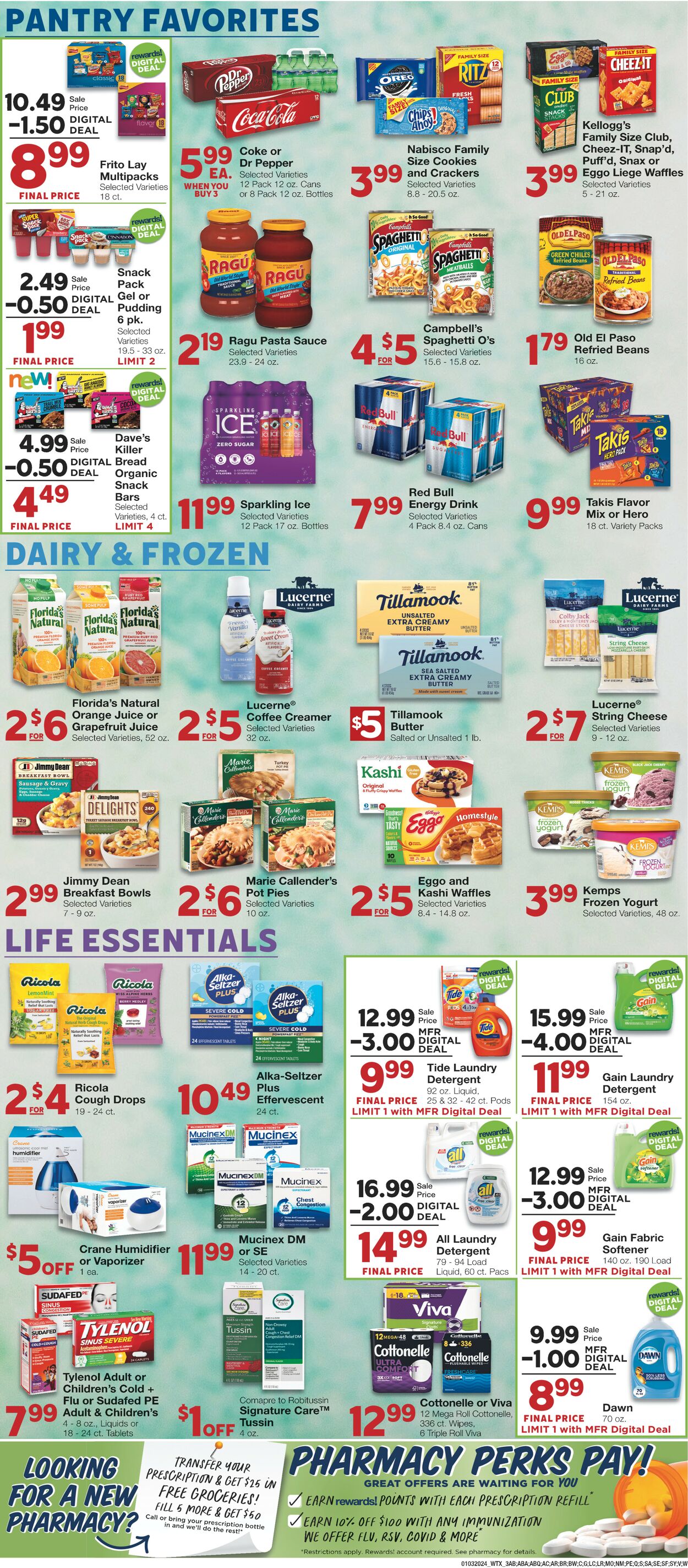 United Supermarkets Weekly Ad Circular - valid 01/03-01/09/2024 (Page 3)
