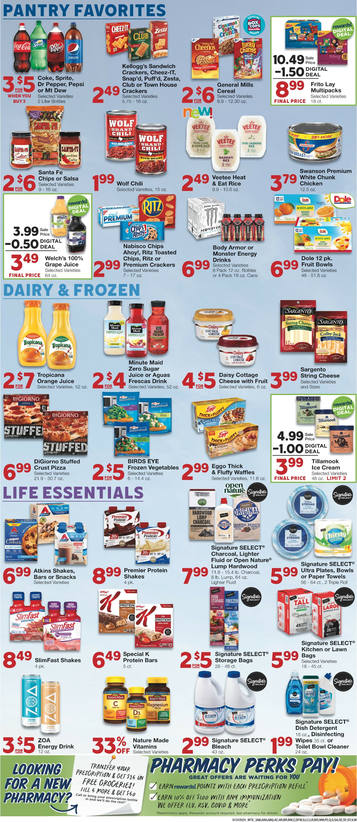 United Supermarkets Weekly Ad Circular - valid 01/24-01/30/2024 (Page 3)