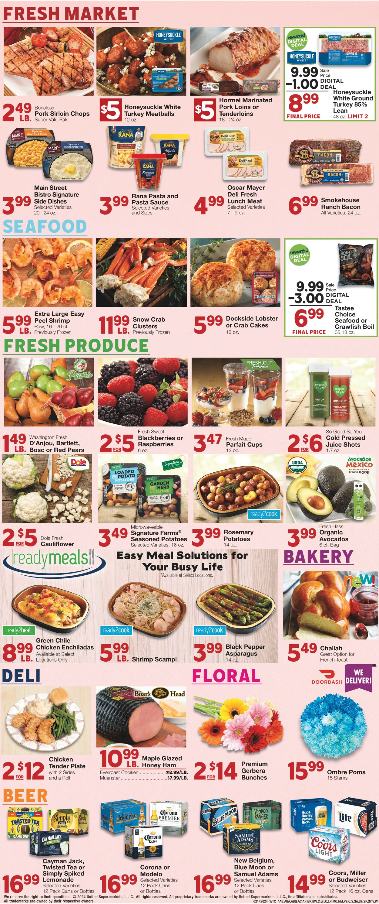 United Supermarkets Weekly Ad Circular - valid 02/14-02/20/2024 (Page 4)