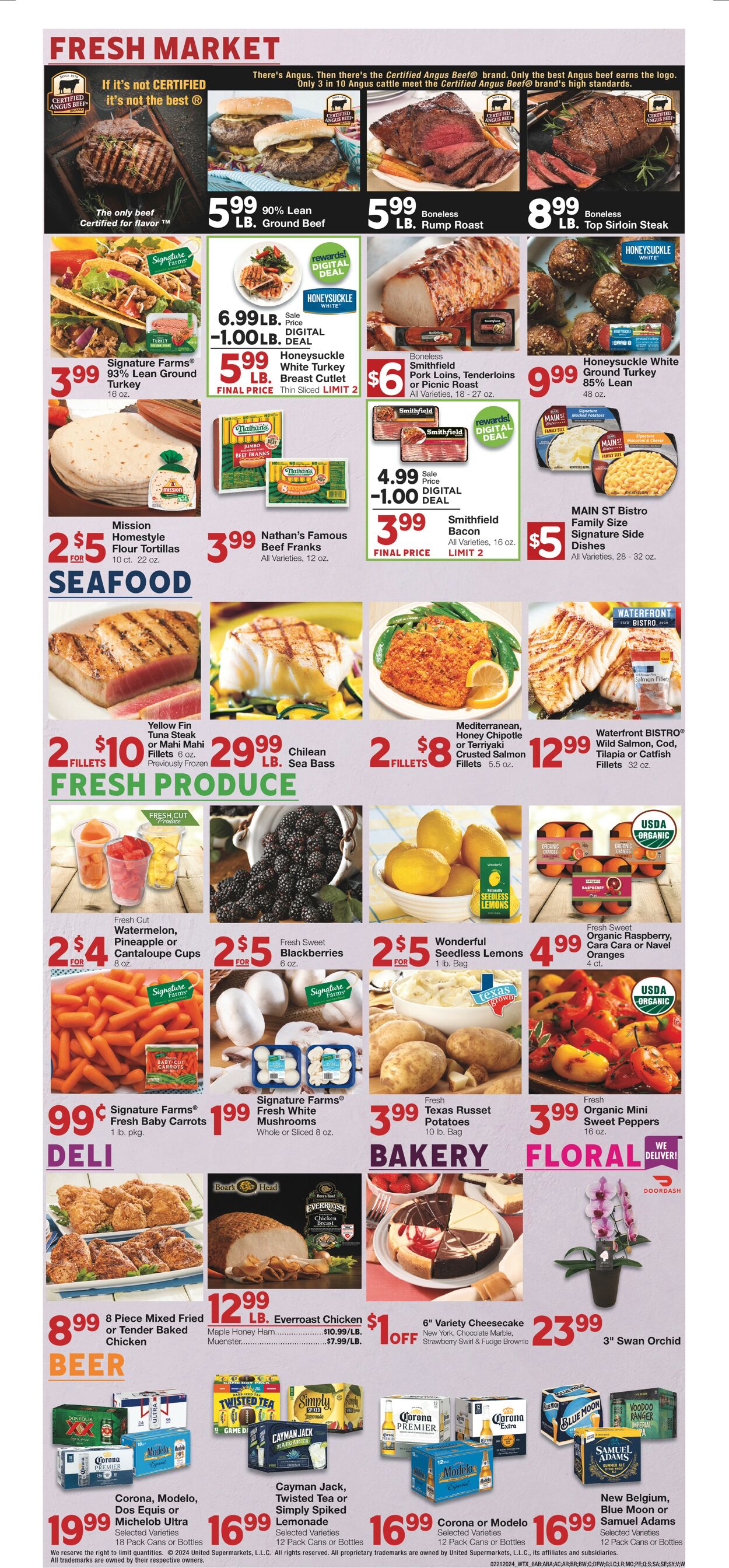 United Supermarkets Weekly Ad Circular - valid 02/21-02/27/2024 (Page 6)