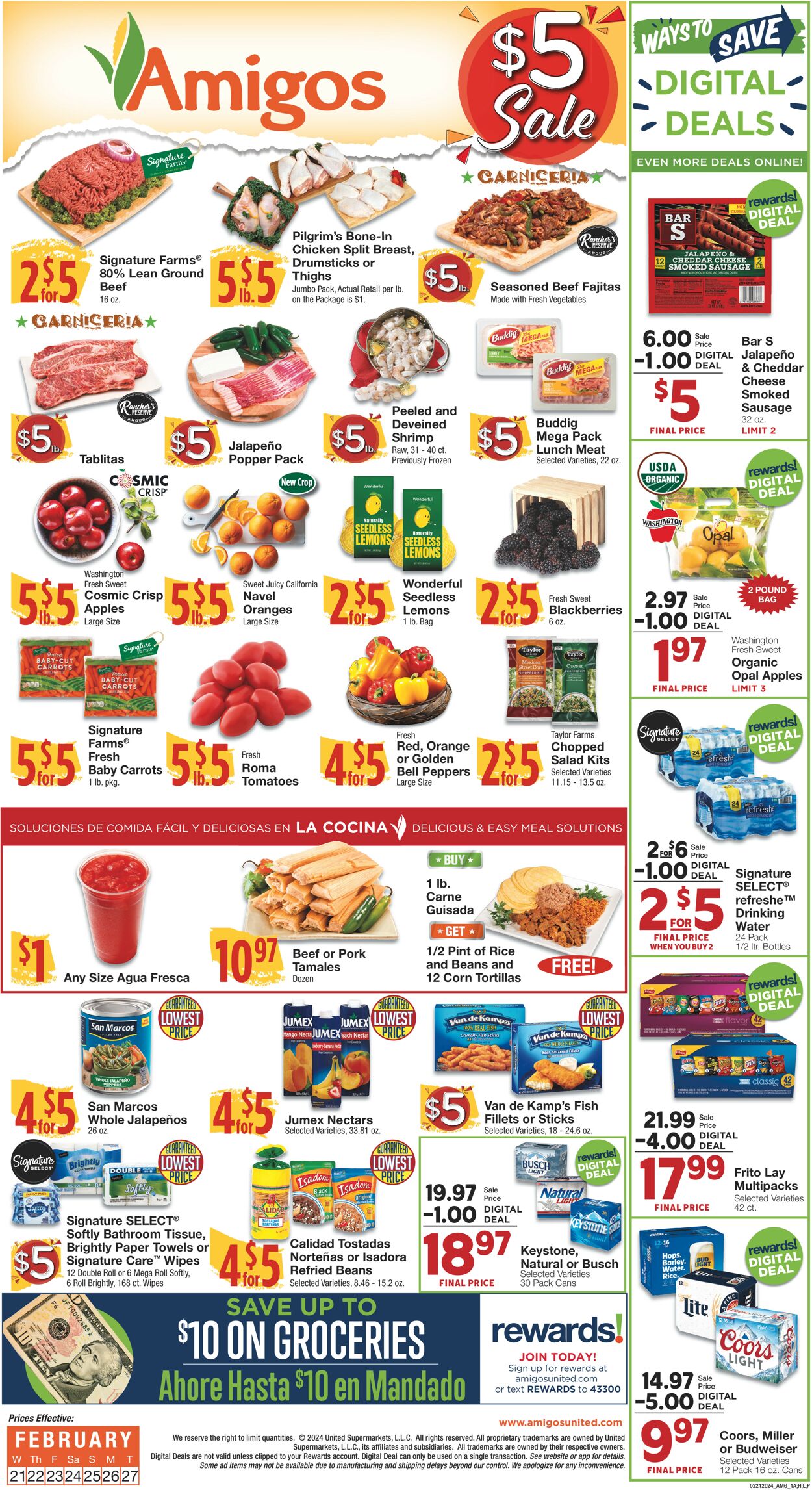 United Supermarkets Weekly Ad Circular - valid 02/21-02/27/2024