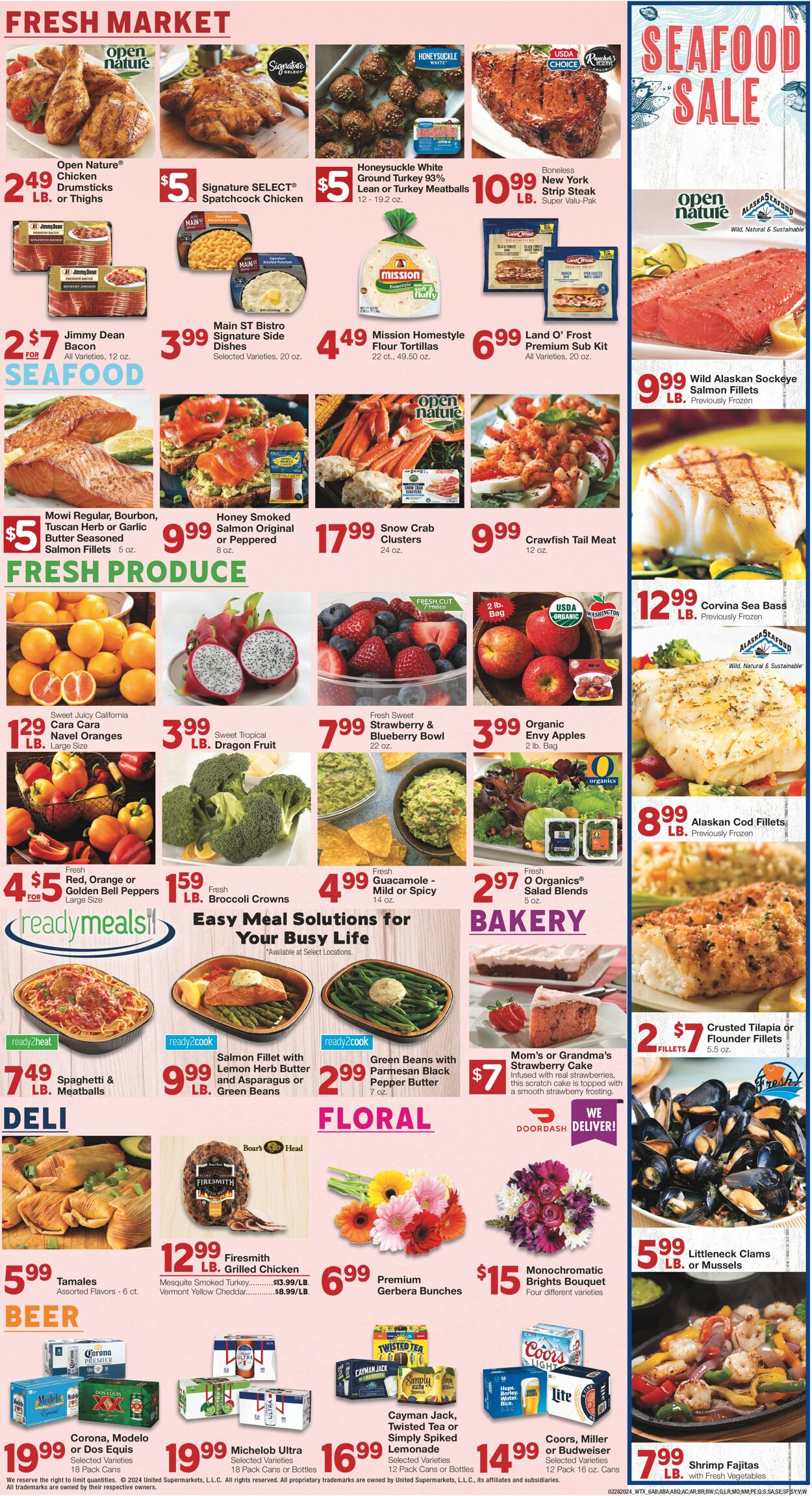 United Supermarkets Weekly Ad Circular - valid 02/28-03/05/2024 (Page 6)