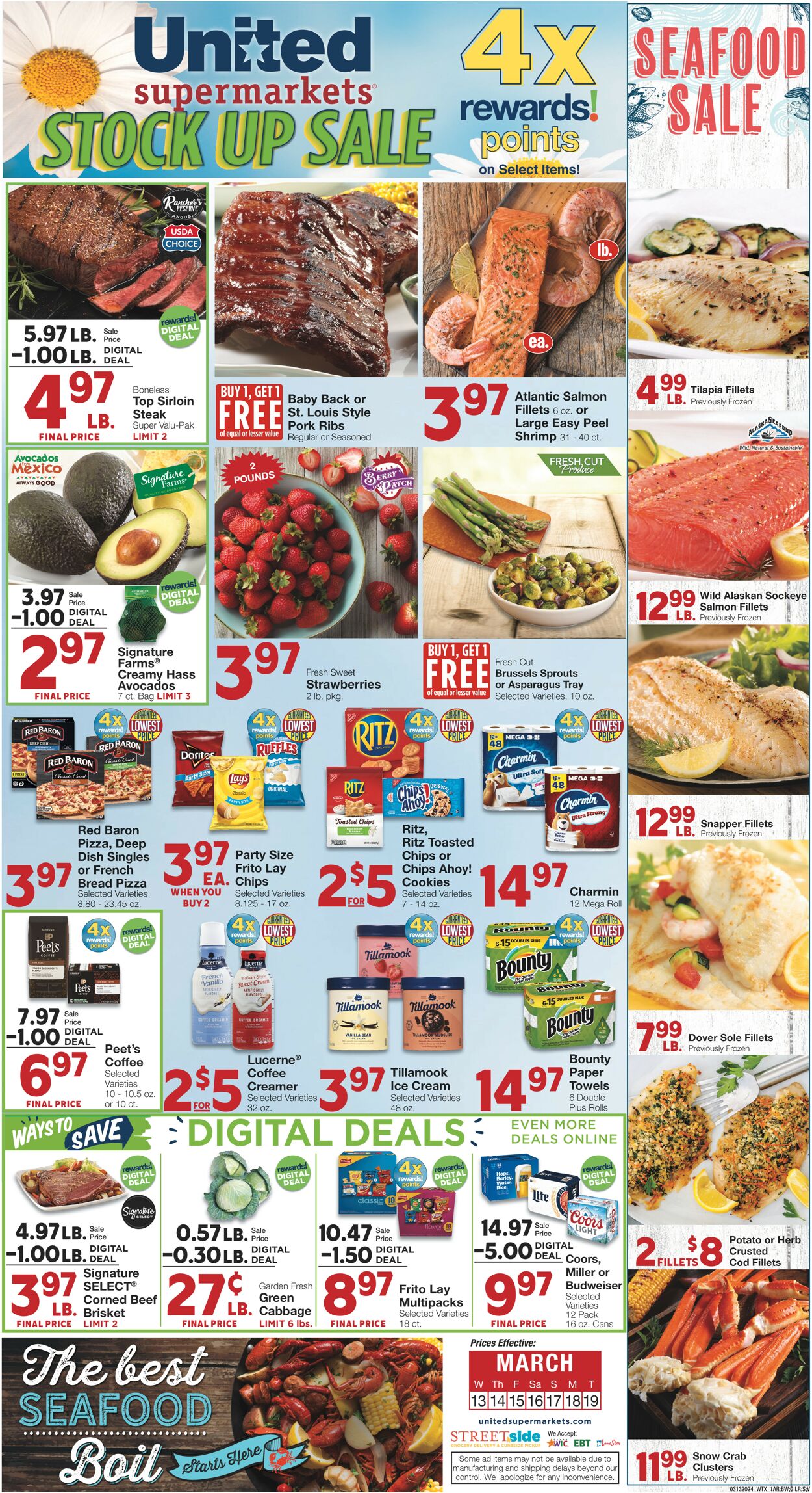United Supermarkets Weekly Ad Circular - valid 03/13-03/19/2024