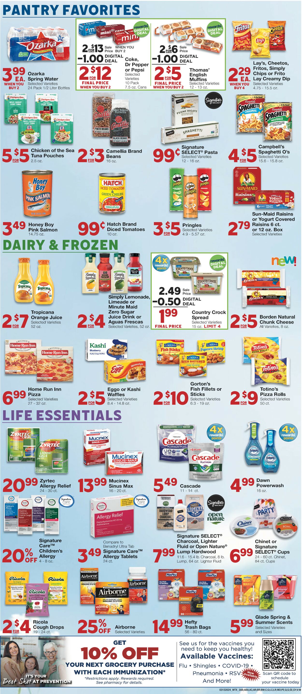 United Supermarkets Weekly Ad Circular - valid 03/13-03/19/2024 (Page 3)