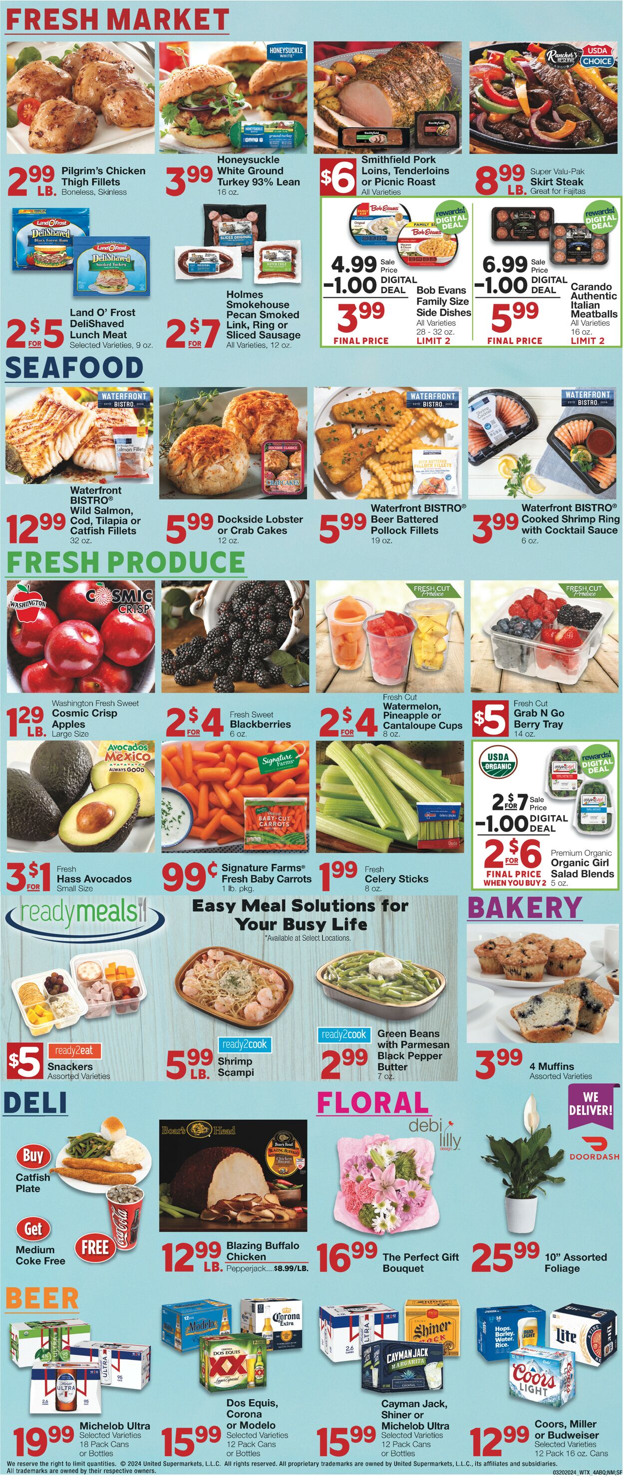United Supermarkets Weekly Ad Circular - valid 03/20-03/26/2024 (Page 4)