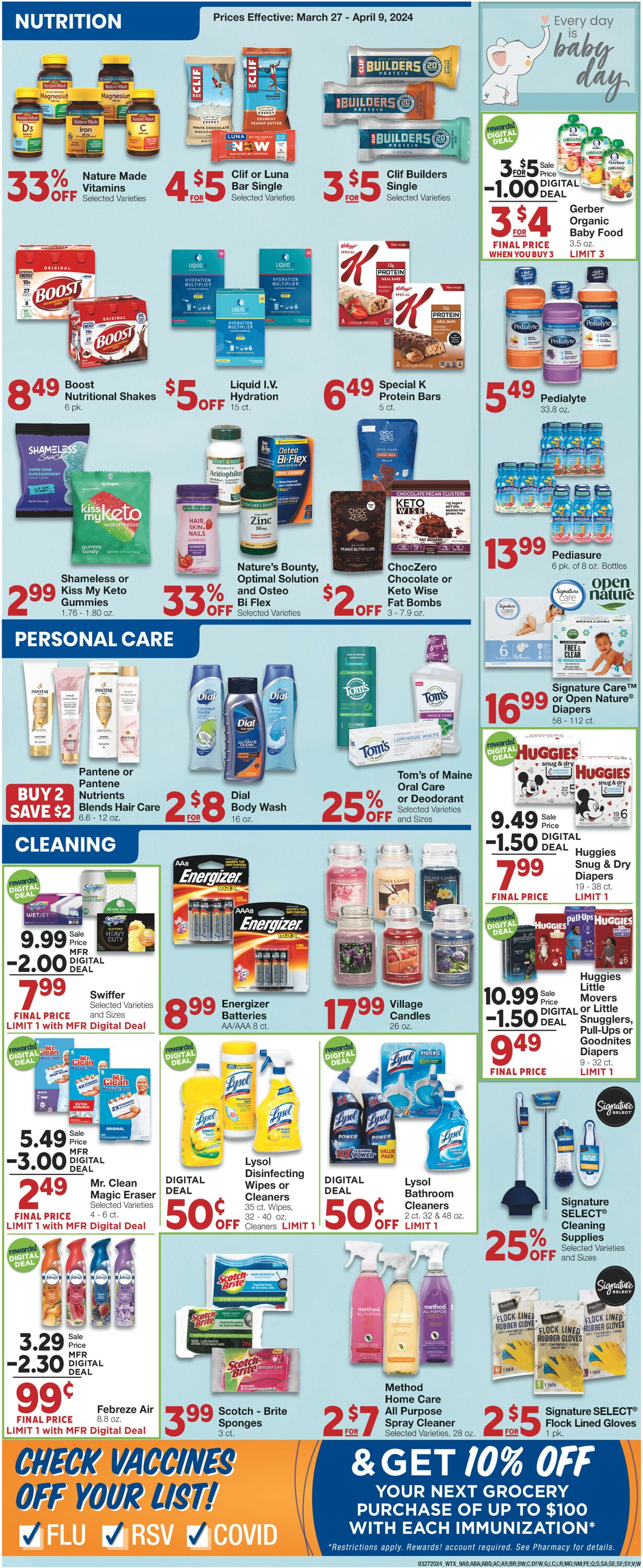 United Supermarkets Weekly Ad Circular - valid 03/27-04/02/2024 (Page 9)
