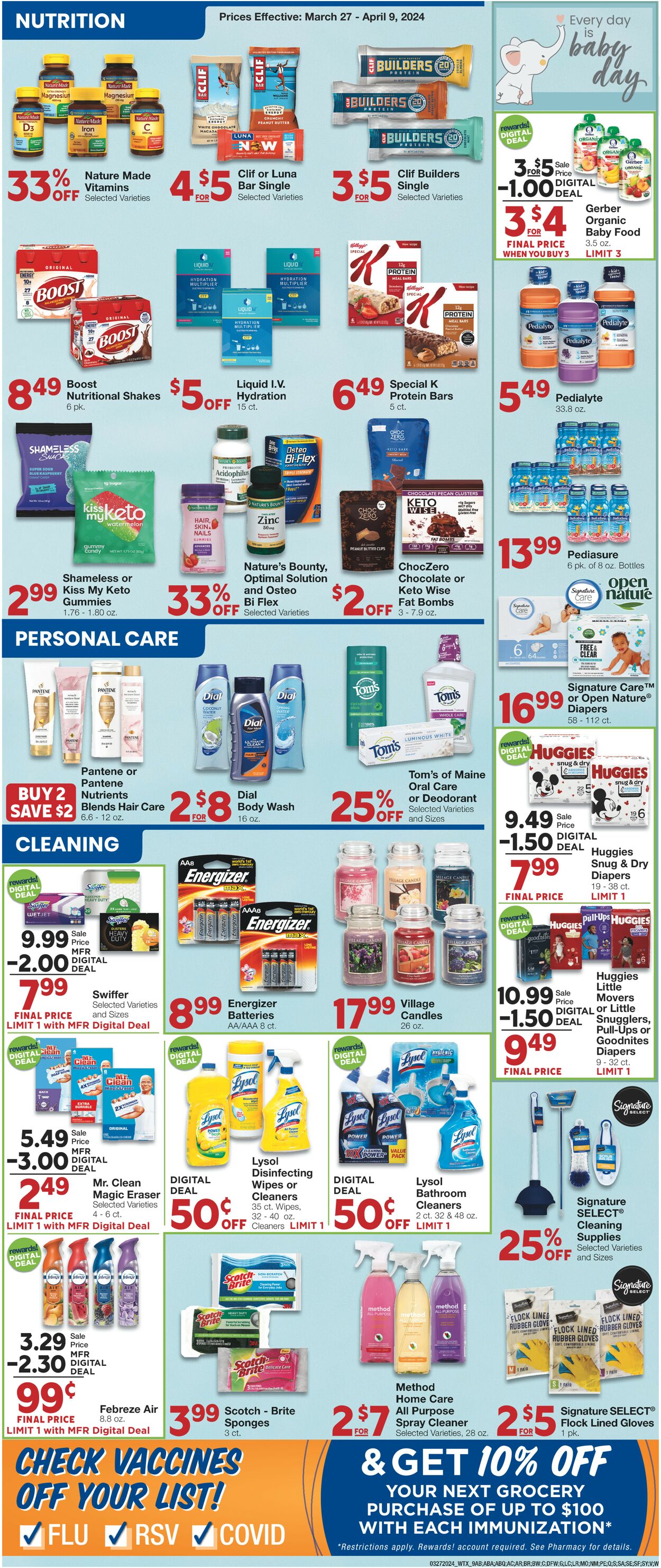 United Supermarkets Weekly Ad Circular - valid 04/03-04/09/2024 (Page 8)