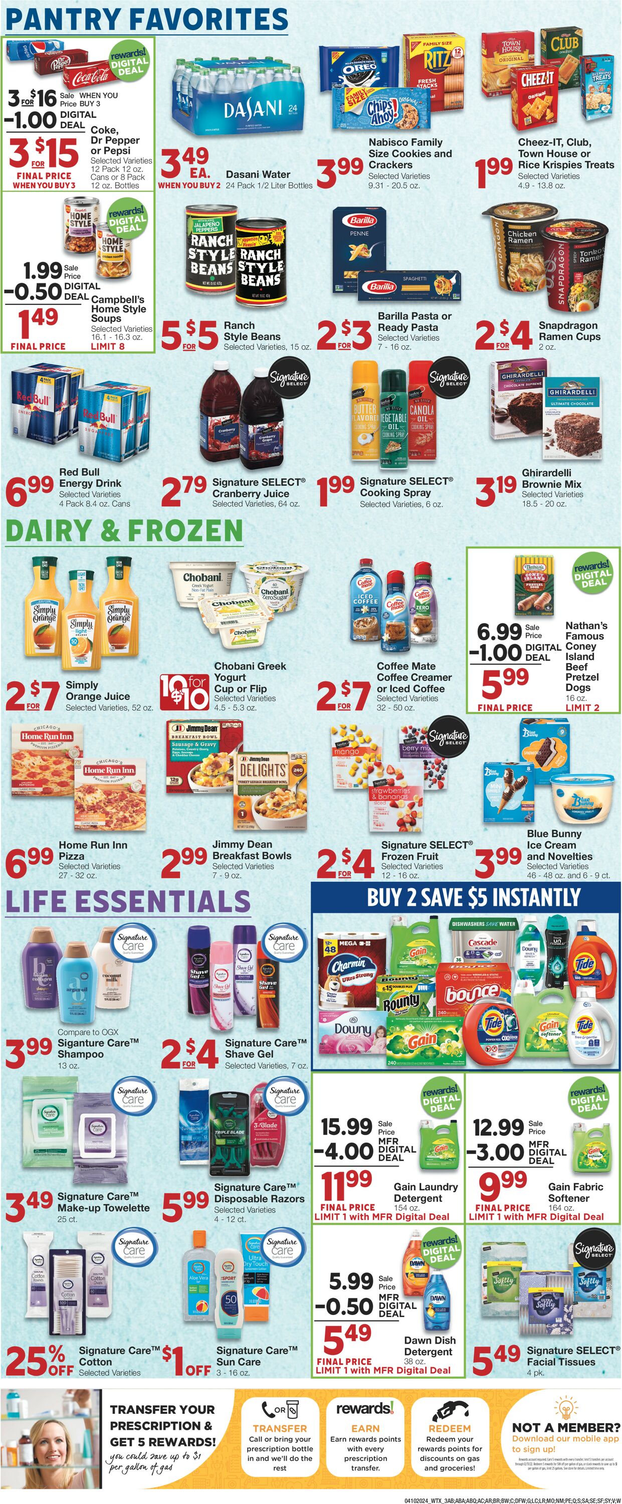 United Supermarkets Weekly Ad Circular - valid 04/10-04/16/2024 (Page 3)