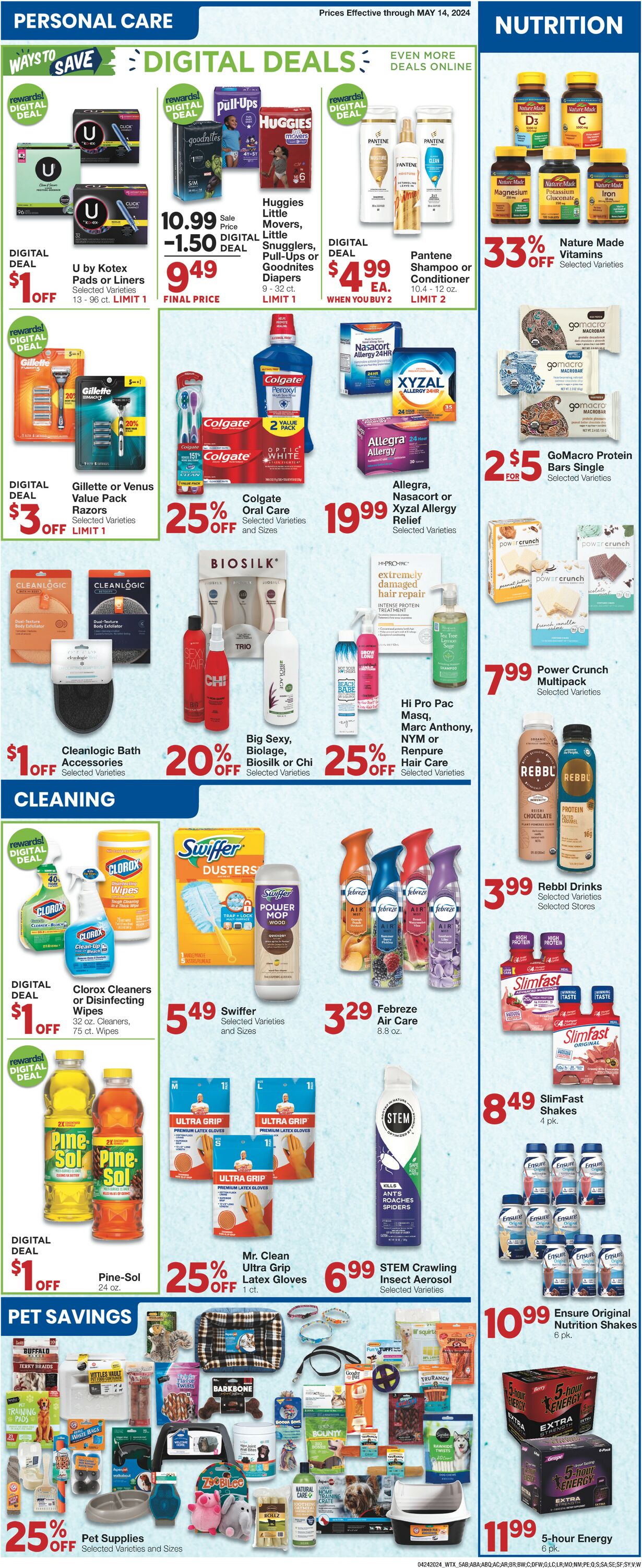 United Supermarkets Weekly Ad Circular - valid 04/24-04/30/2024 (Page 5)