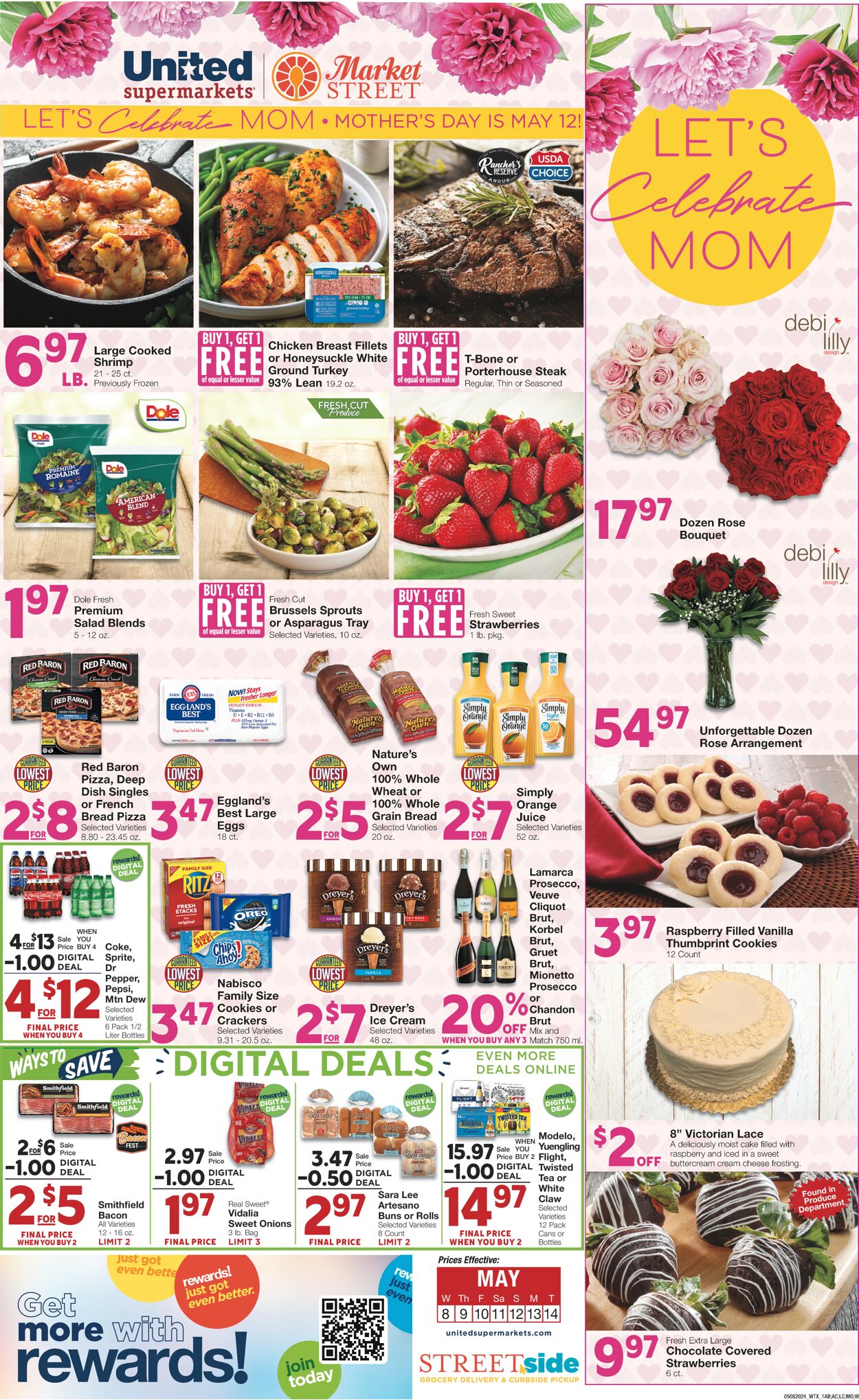 United Supermarkets Weekly Ad Circular - valid 05/08-05/14/2024