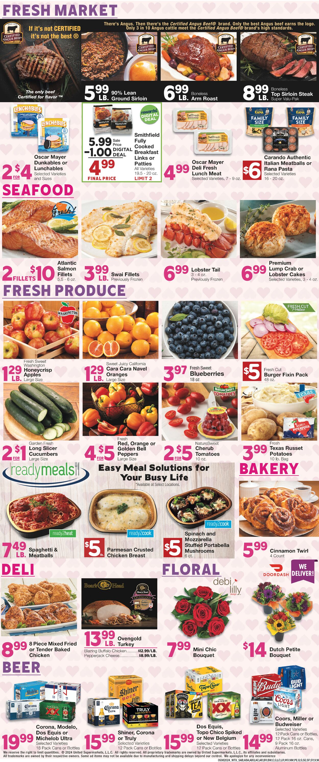 United Supermarkets Weekly Ad Circular - valid 05/08-05/14/2024 (Page 5)