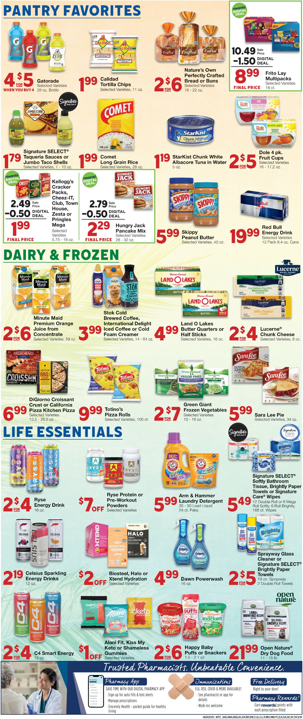 United Supermarkets Weekly Ad Circular - valid 06/26-07/02/2024 (Page 3)