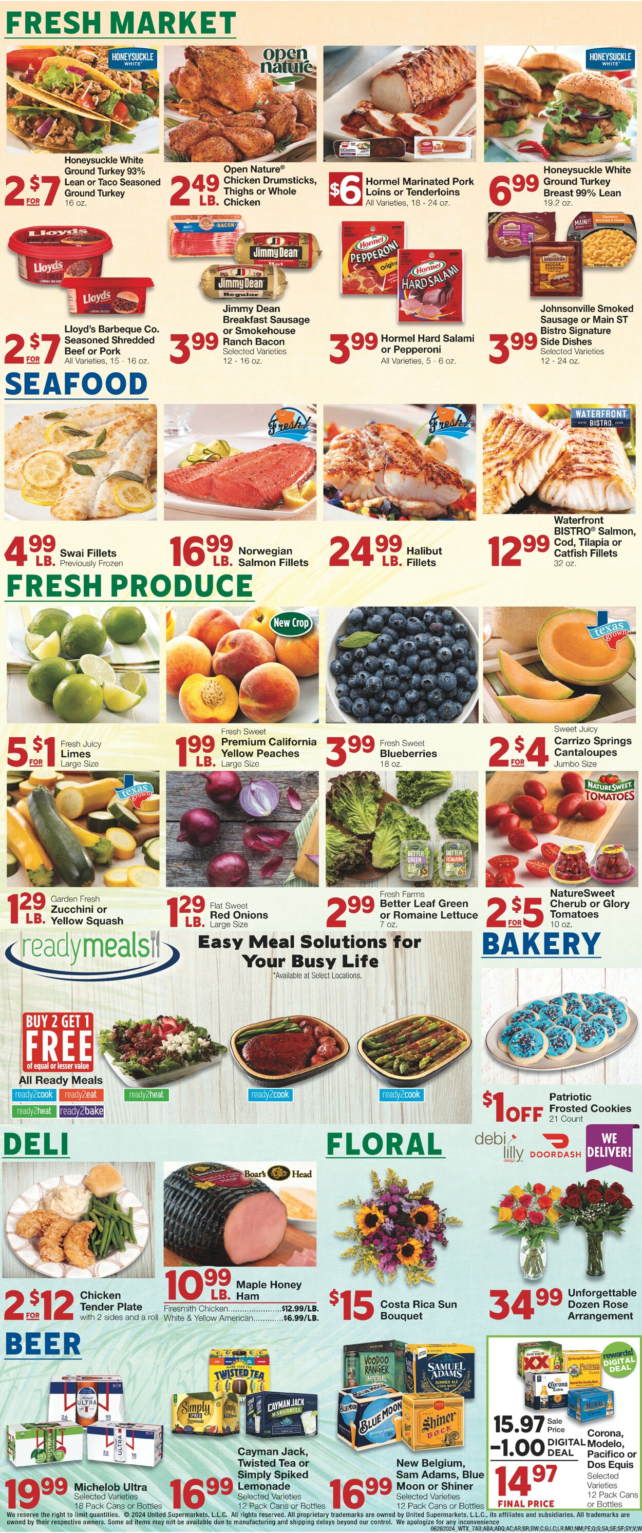 United Supermarkets Weekly Ad Circular - valid 06/26-07/02/2024 (Page 7)
