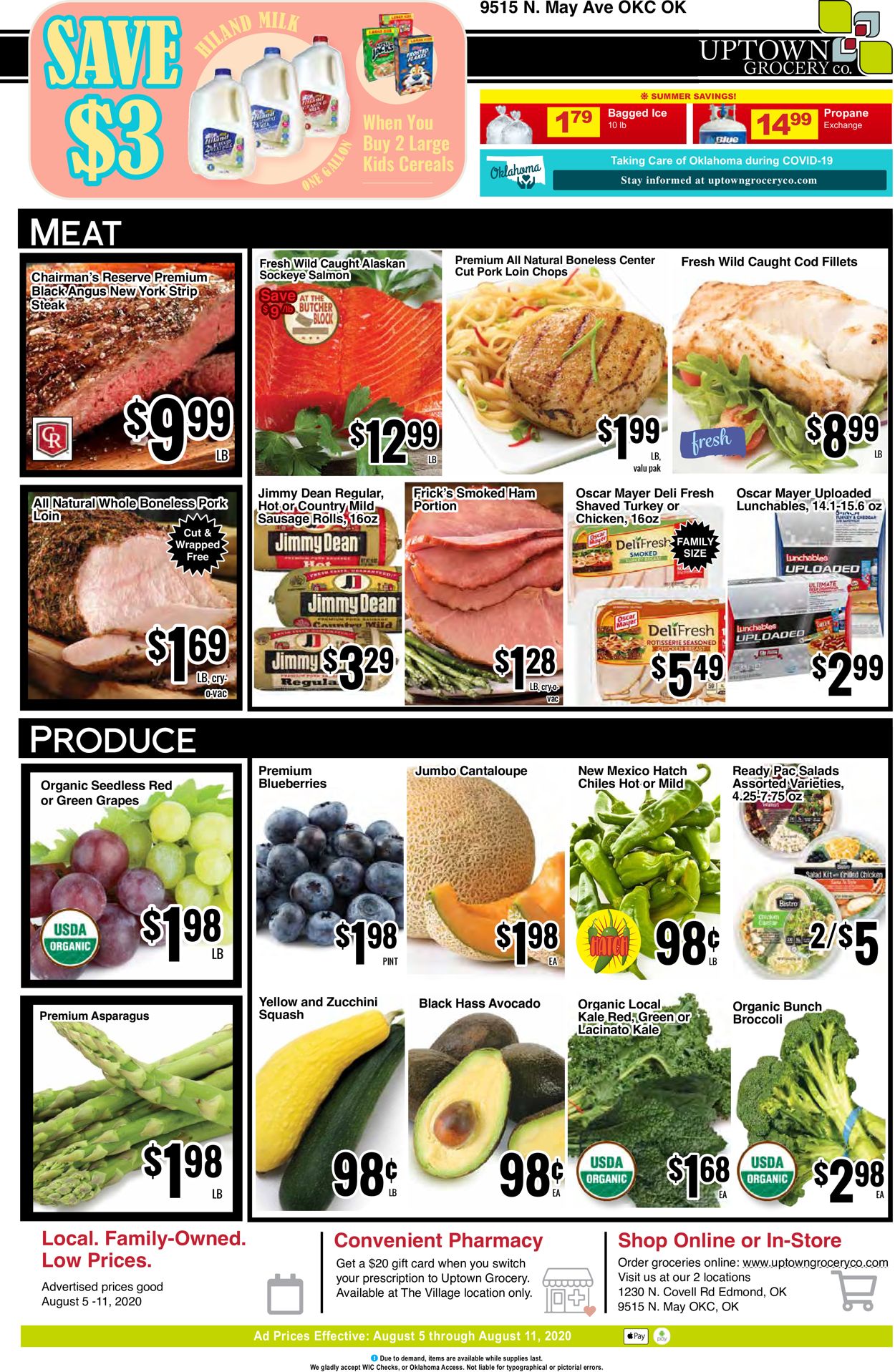 Uptown Grocery Co. Weekly Ad Circular - valid 08/05-08/11/2020