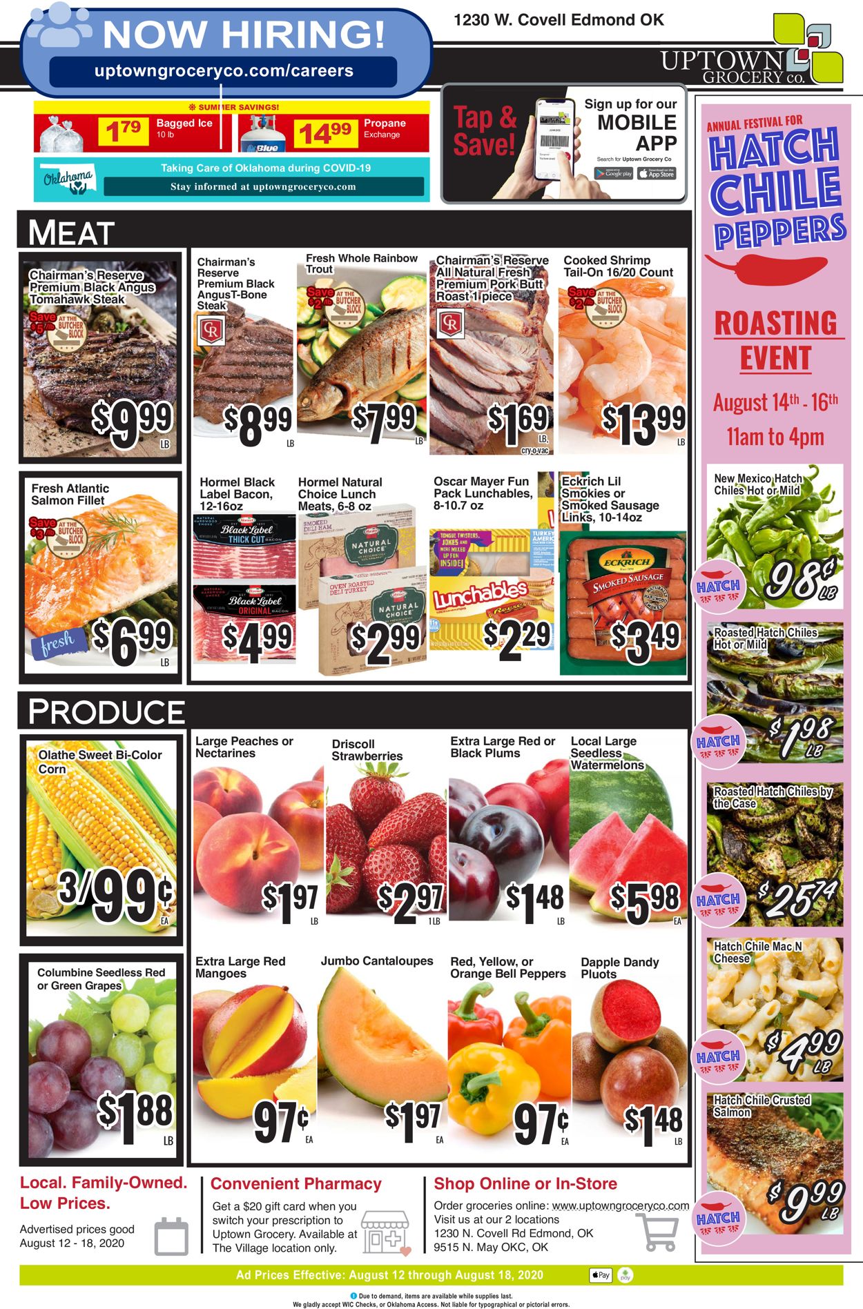 Uptown Grocery Co. Weekly Ad Circular - valid 08/12-08/18/2020