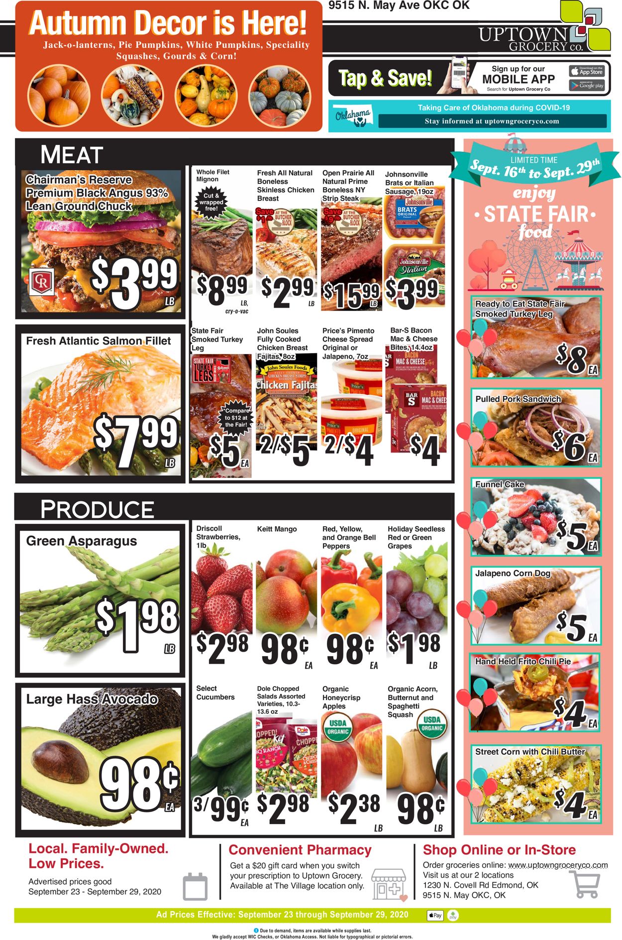Uptown Grocery Co. Weekly Ad Circular - valid 09/23-09/29/2020