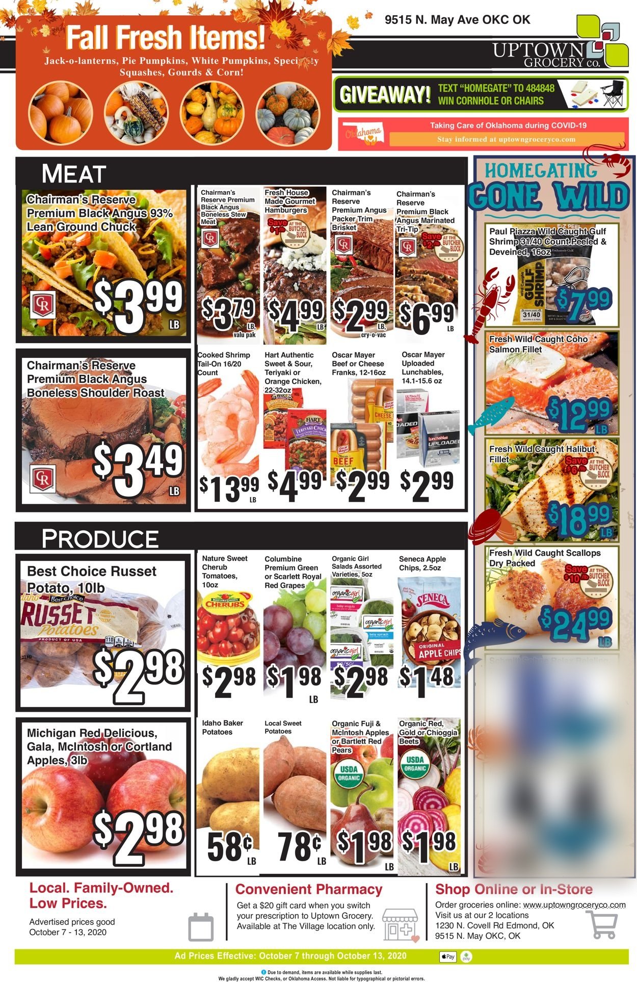 Uptown Grocery Co. Weekly Ad Circular - valid 10/07-10/13/2020