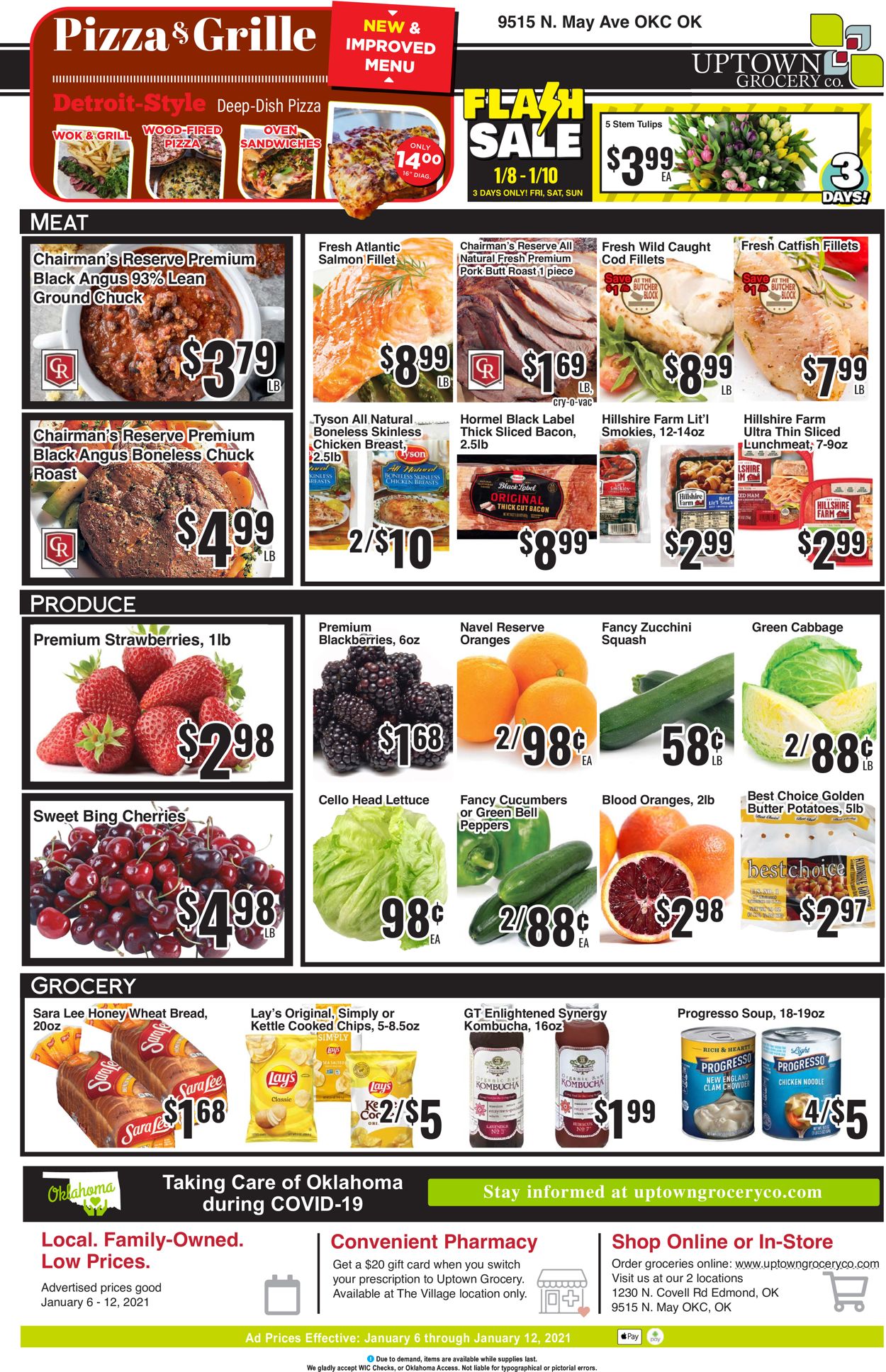 Uptown Grocery Co. Weekly Ad Circular - valid 01/06-01/12/2021