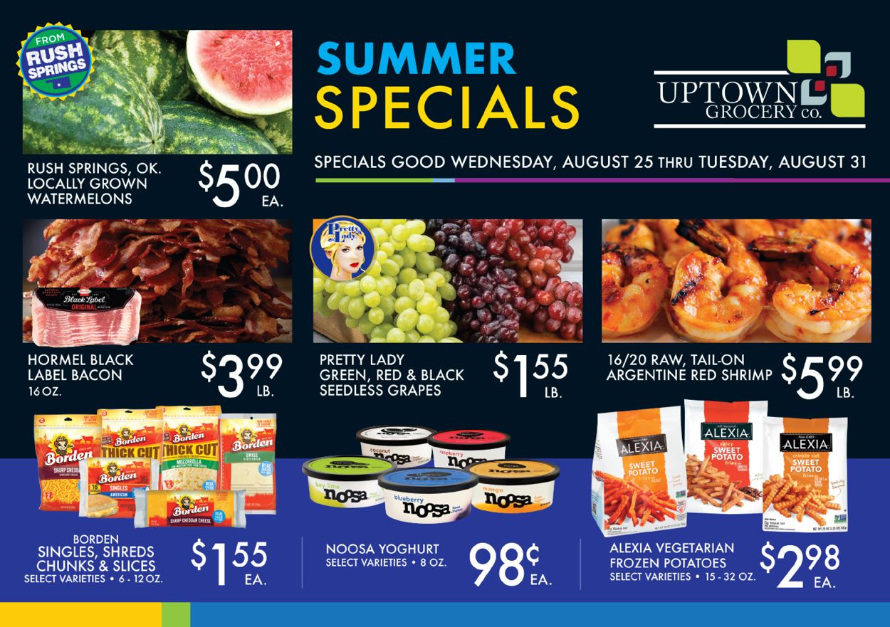 Uptown Grocery Co. Weekly Ad Circular - valid 08/25-08/31/2021