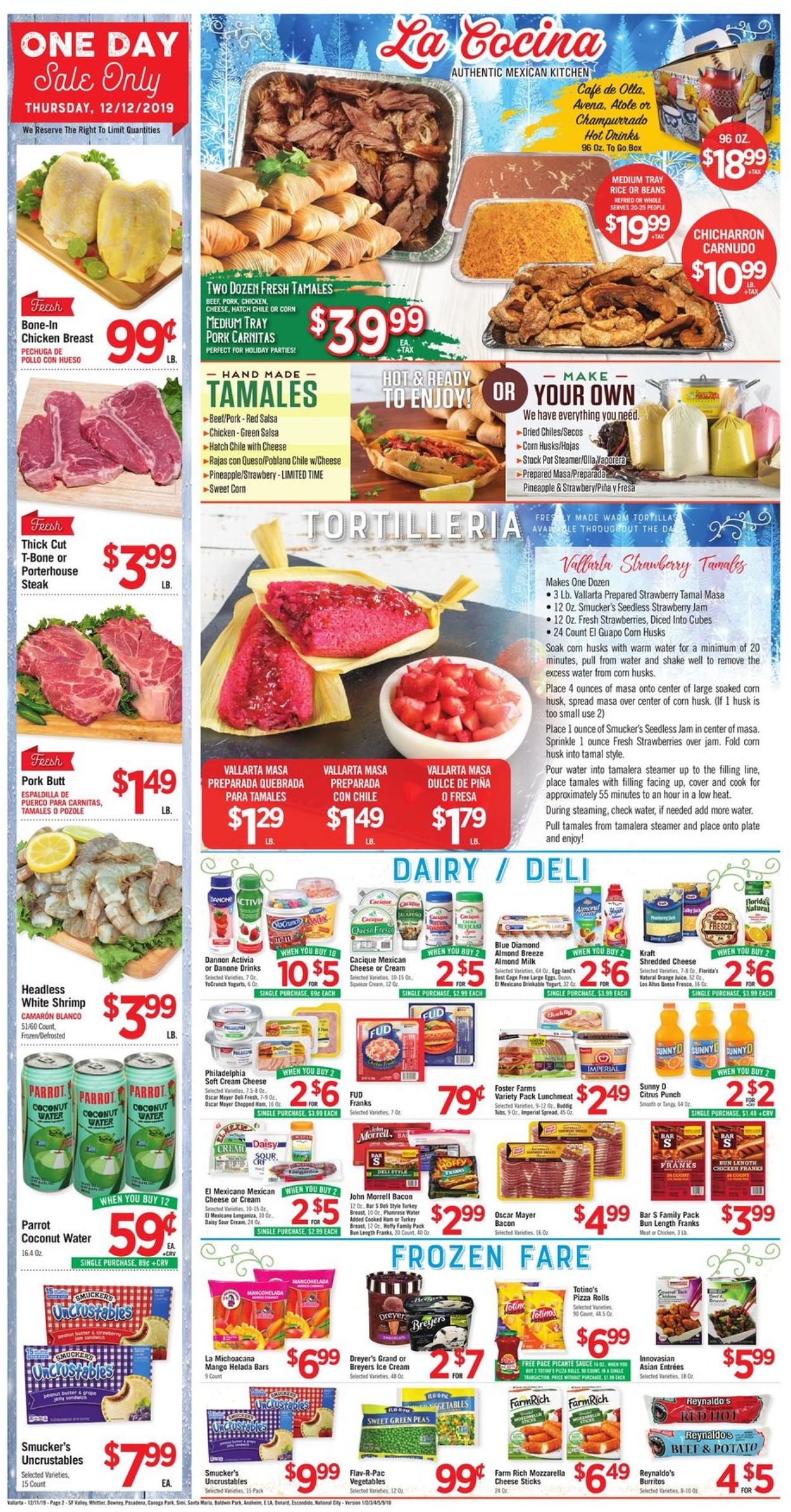 Vallarta - Holidays Ad 2019 Weekly Ad Circular - valid 12/11-12/17/2019 (Page 2)