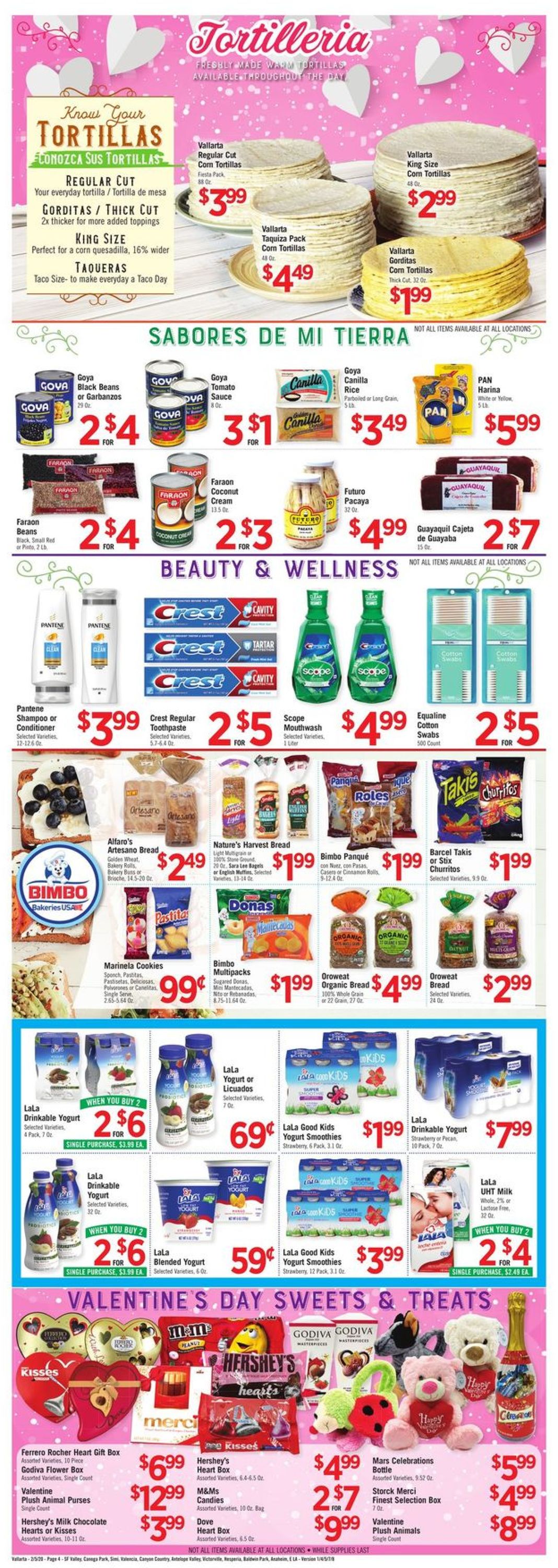 Vallarta Weekly Ad Circular - valid 02/05-02/11/2020 (Page 4)