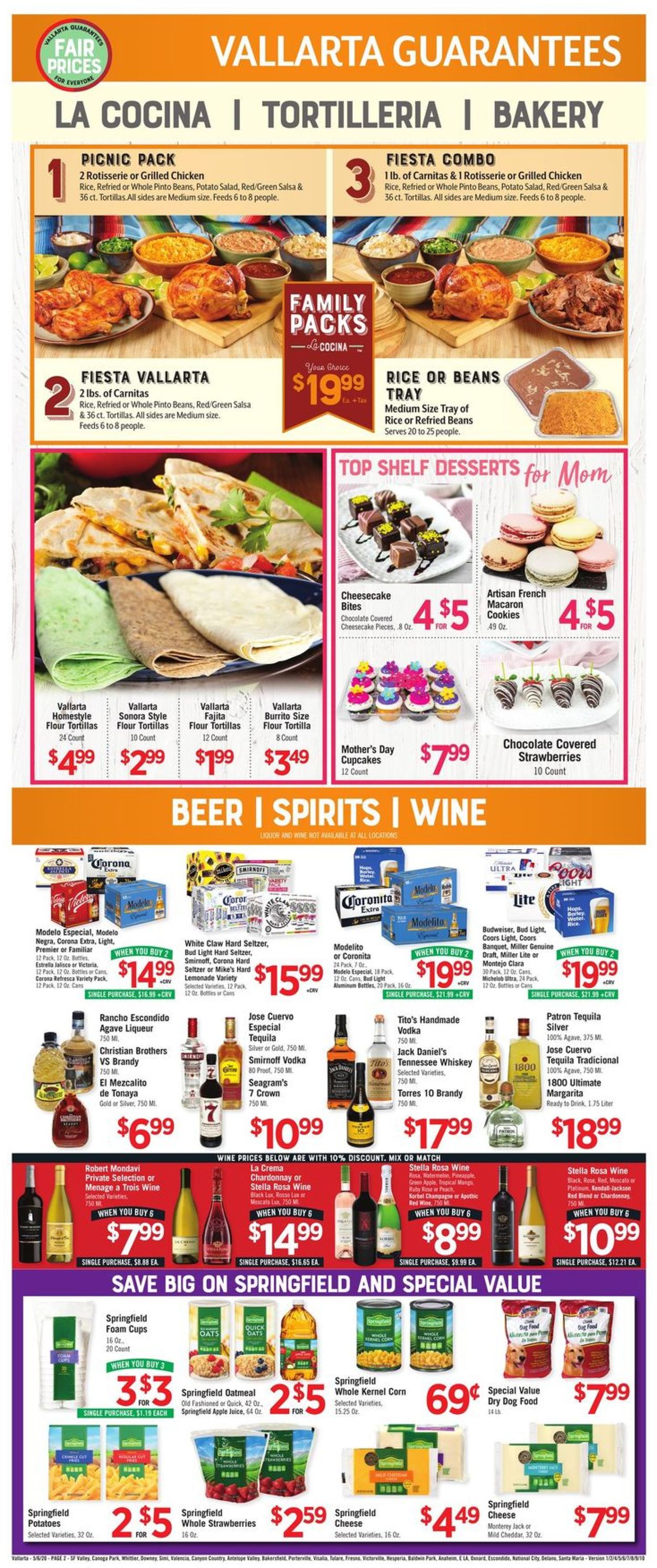 Vallarta Weekly Ad Circular - valid 05/06-05/12/2020 (Page 2)