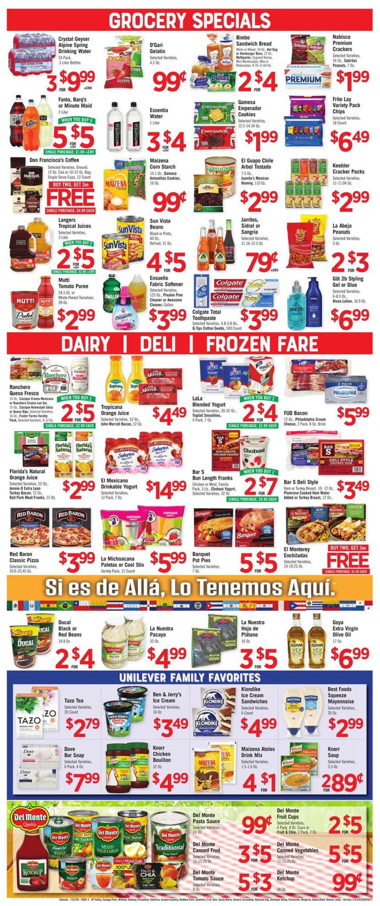 Vallarta Weekly Ad Circular - valid 12/02-12/08/2020 (Page 3)