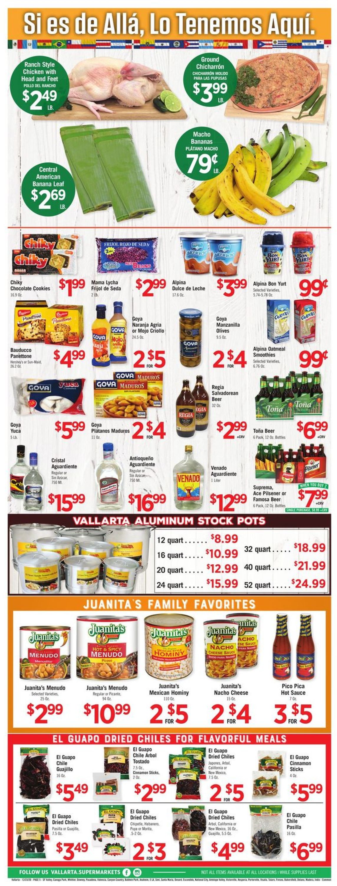 Vallarta Weekly Ad Circular - valid 12/23-12/29/2020 (Page 5)