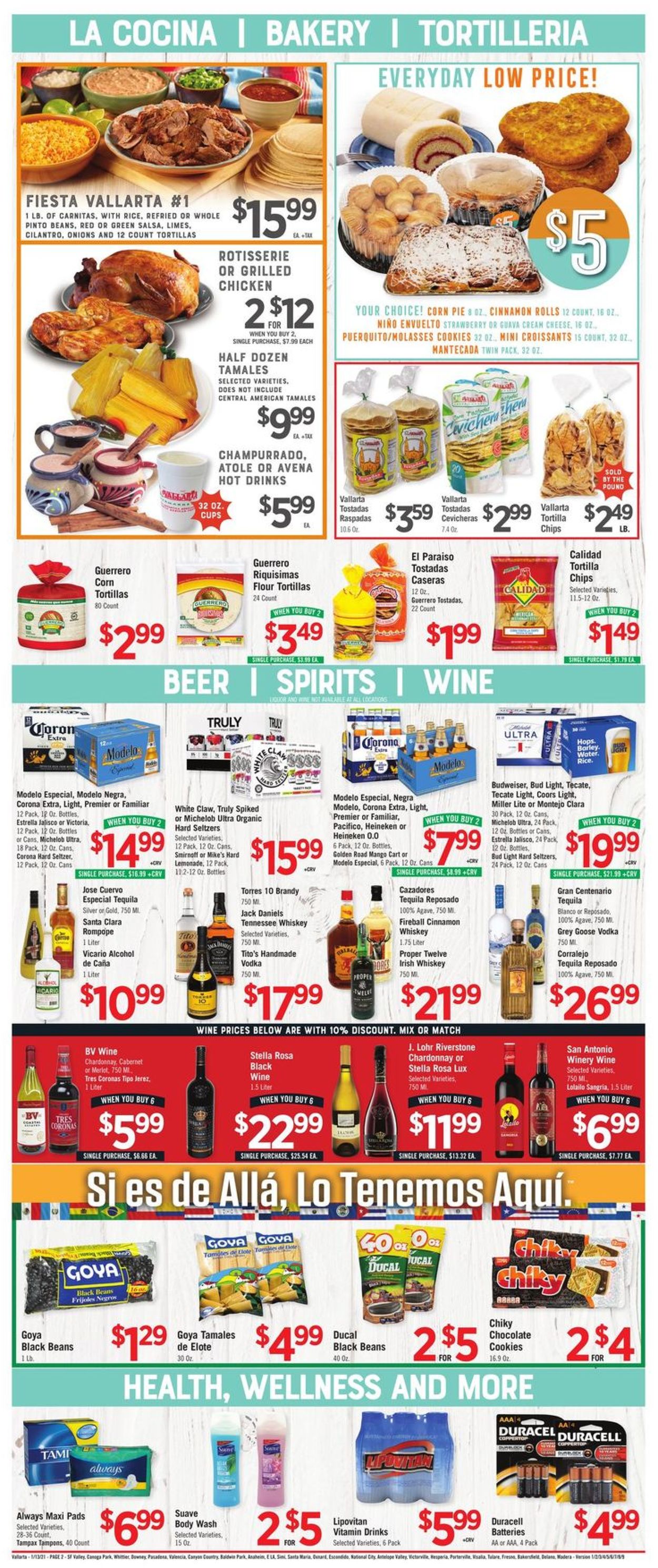 Vallarta Weekly Ad Circular - valid 01/13-01/19/2021 (Page 2)