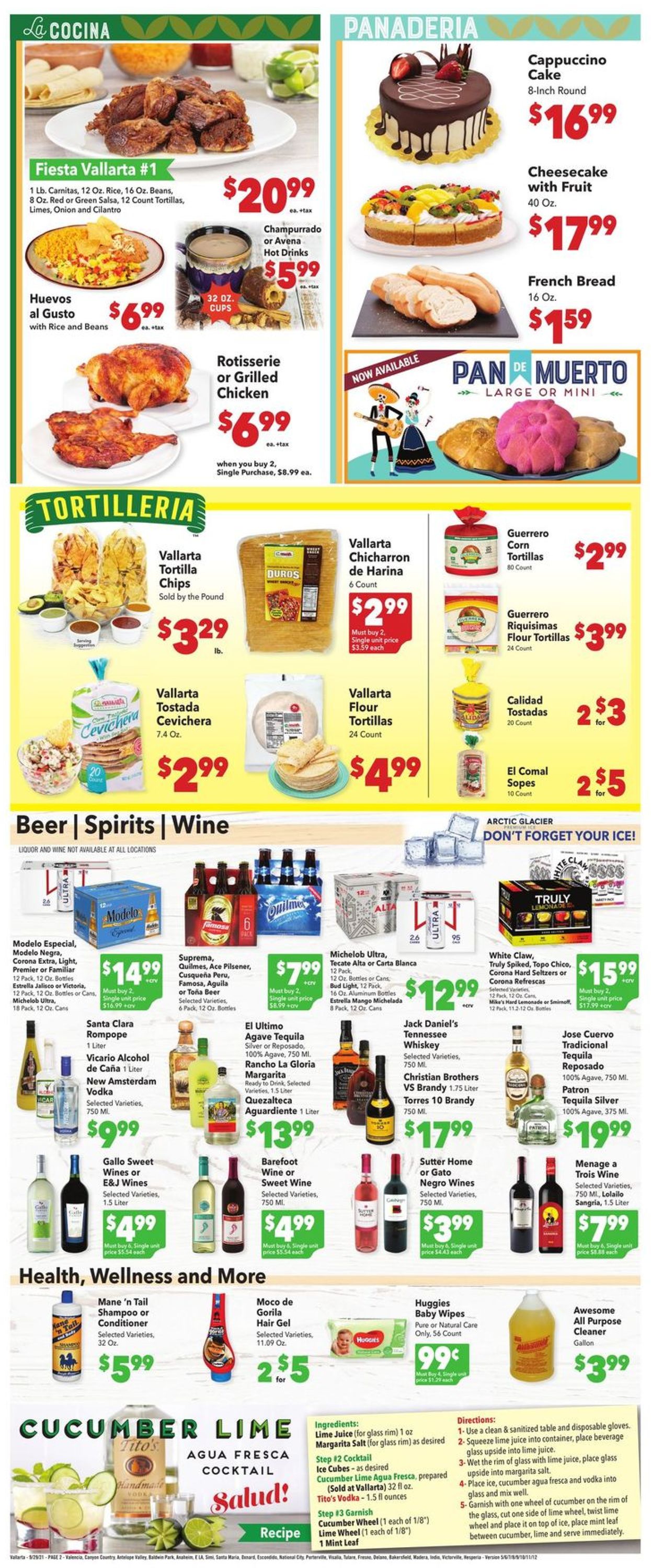 Vallarta Weekly Ad Circular - valid 09/29-10/05/2021 (Page 2)